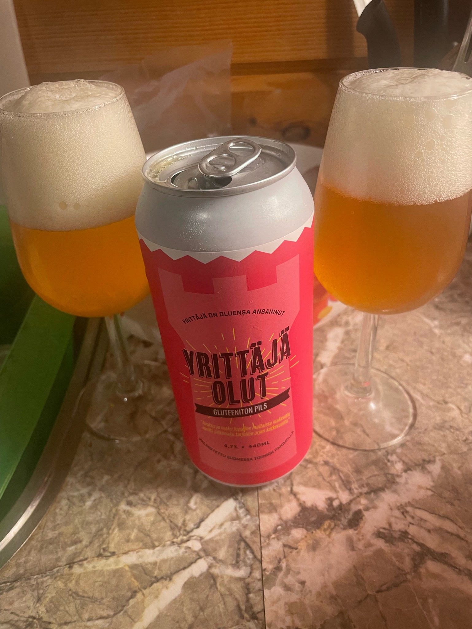 Yrittäjä Olut, Finland