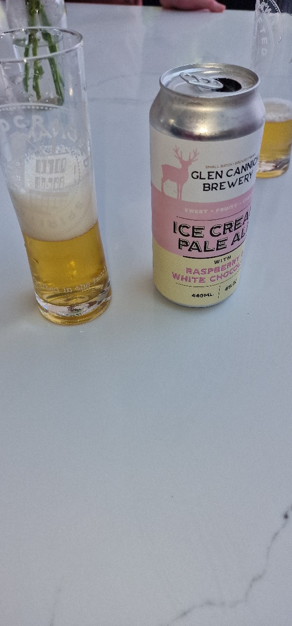 Ice Cream Pale Ale with Raspberry & White Chocolate, Northern Ireland