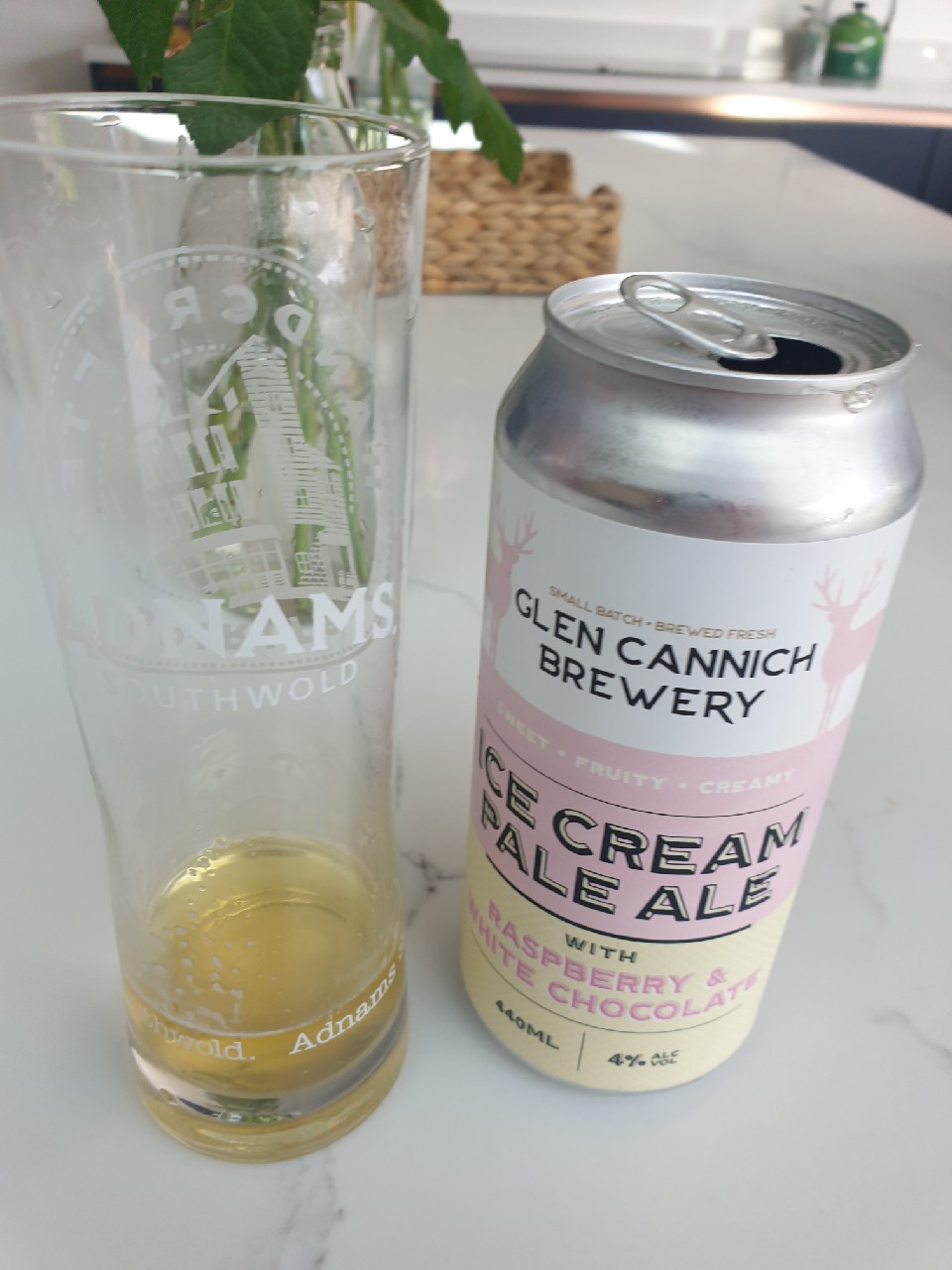 Ice Cream Pale Ale with Raspberry & White Chocolate, Northern Ireland