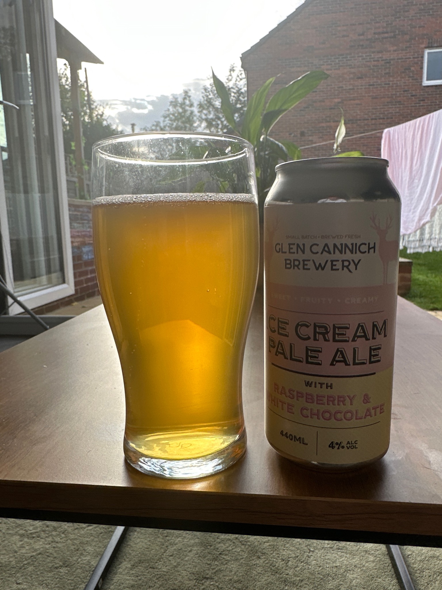 Ice Cream Pale Ale with Raspberry & White Chocolate, Northern Ireland