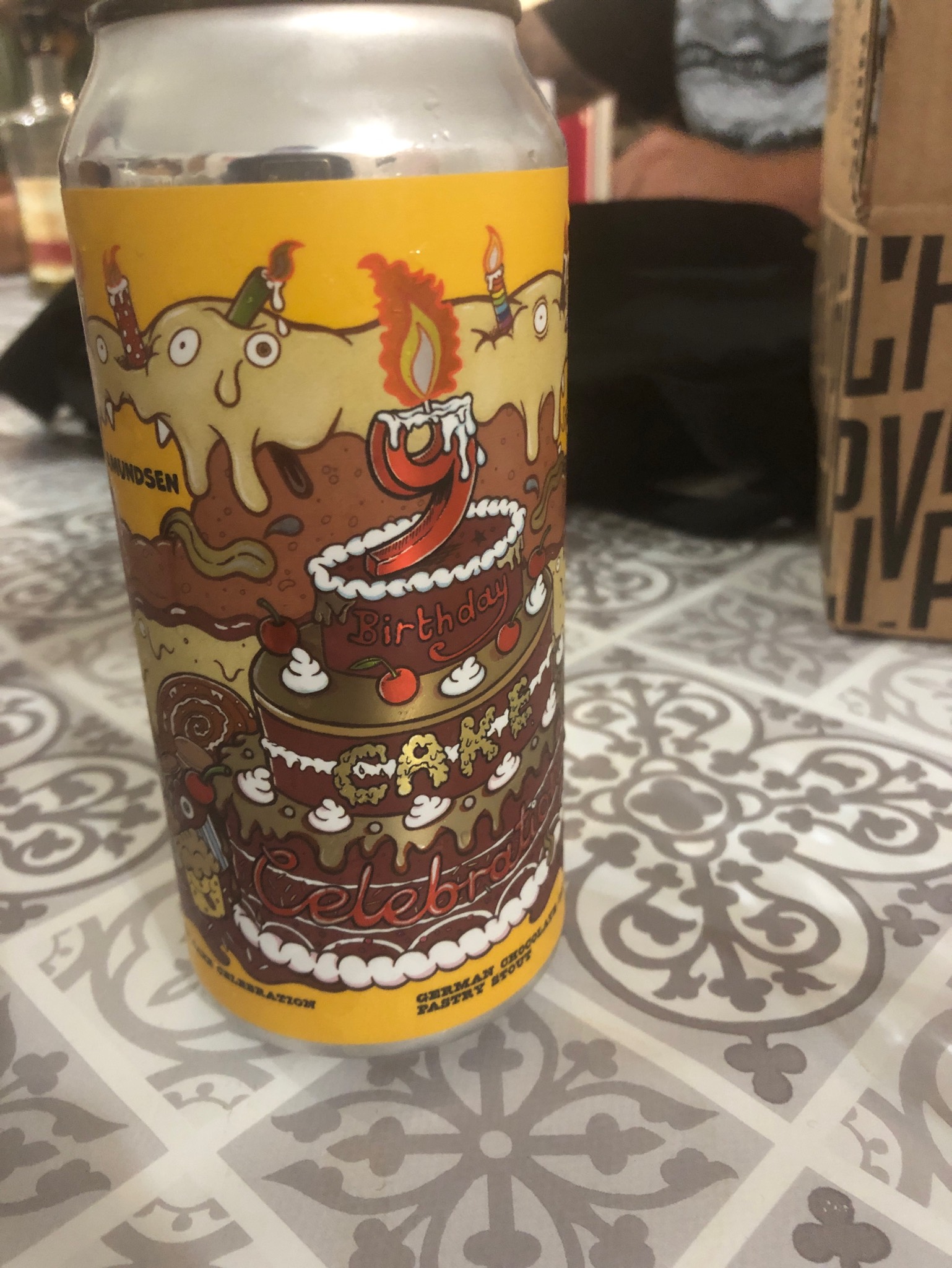 9th Birthday Cake Celebration - German Chocolate Cake With Maple Frosting, Norway