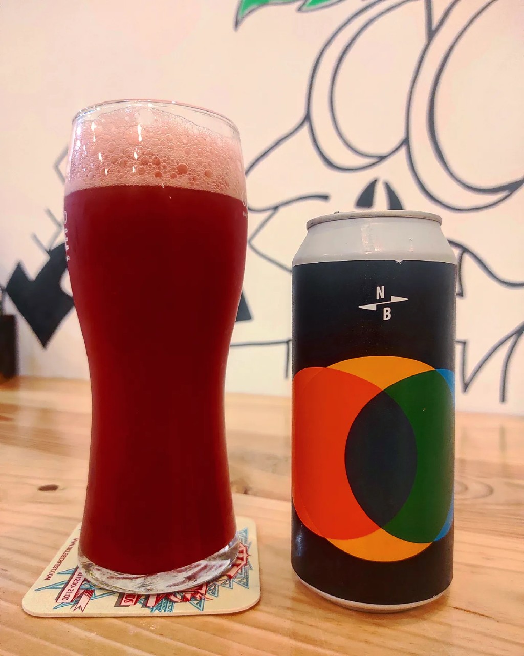 North X Pastore Fruited Sour Peach + Blueberry + Raspberry + Ginger, England