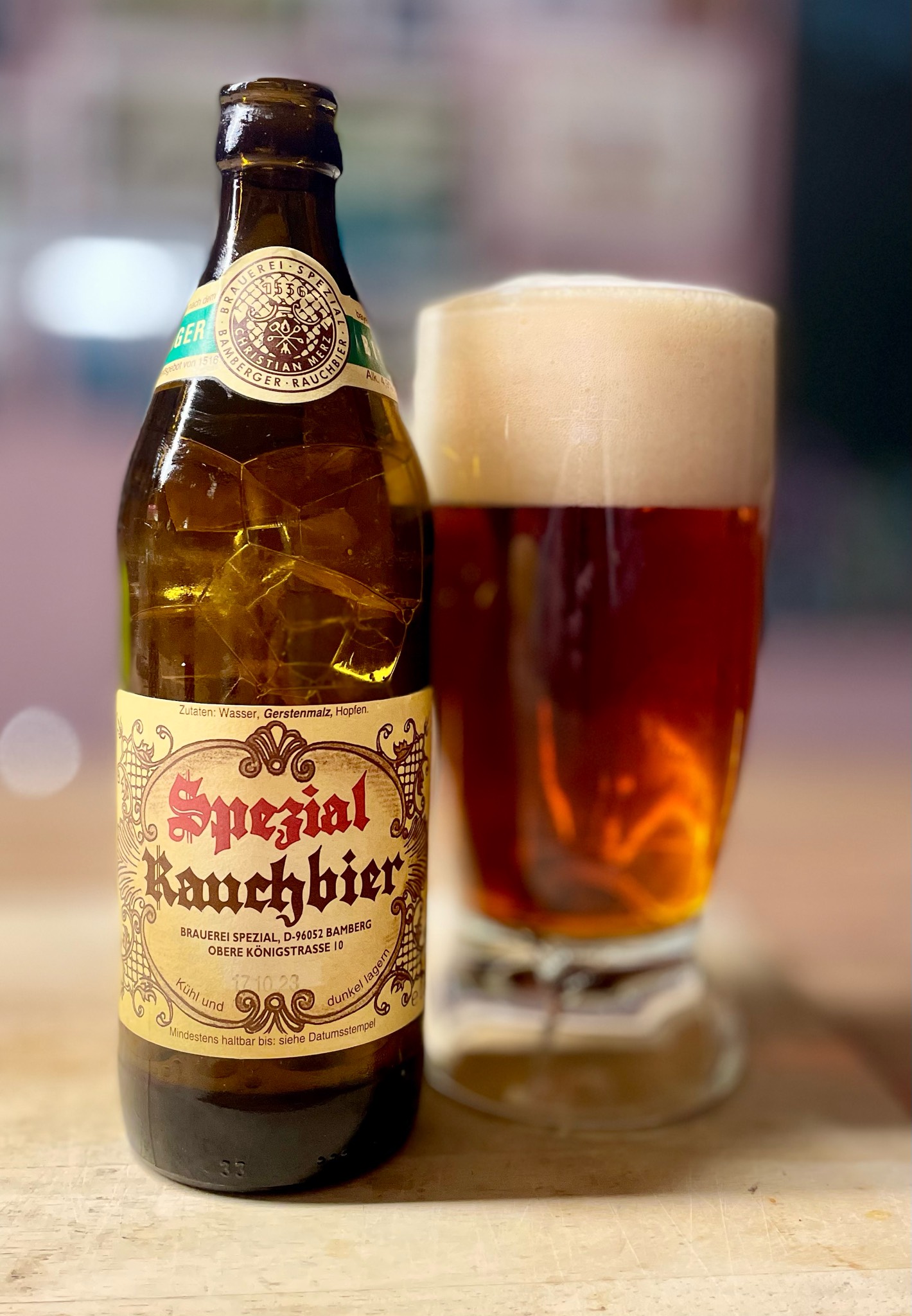 Spezial Rauchbier, Brauerei Spezial