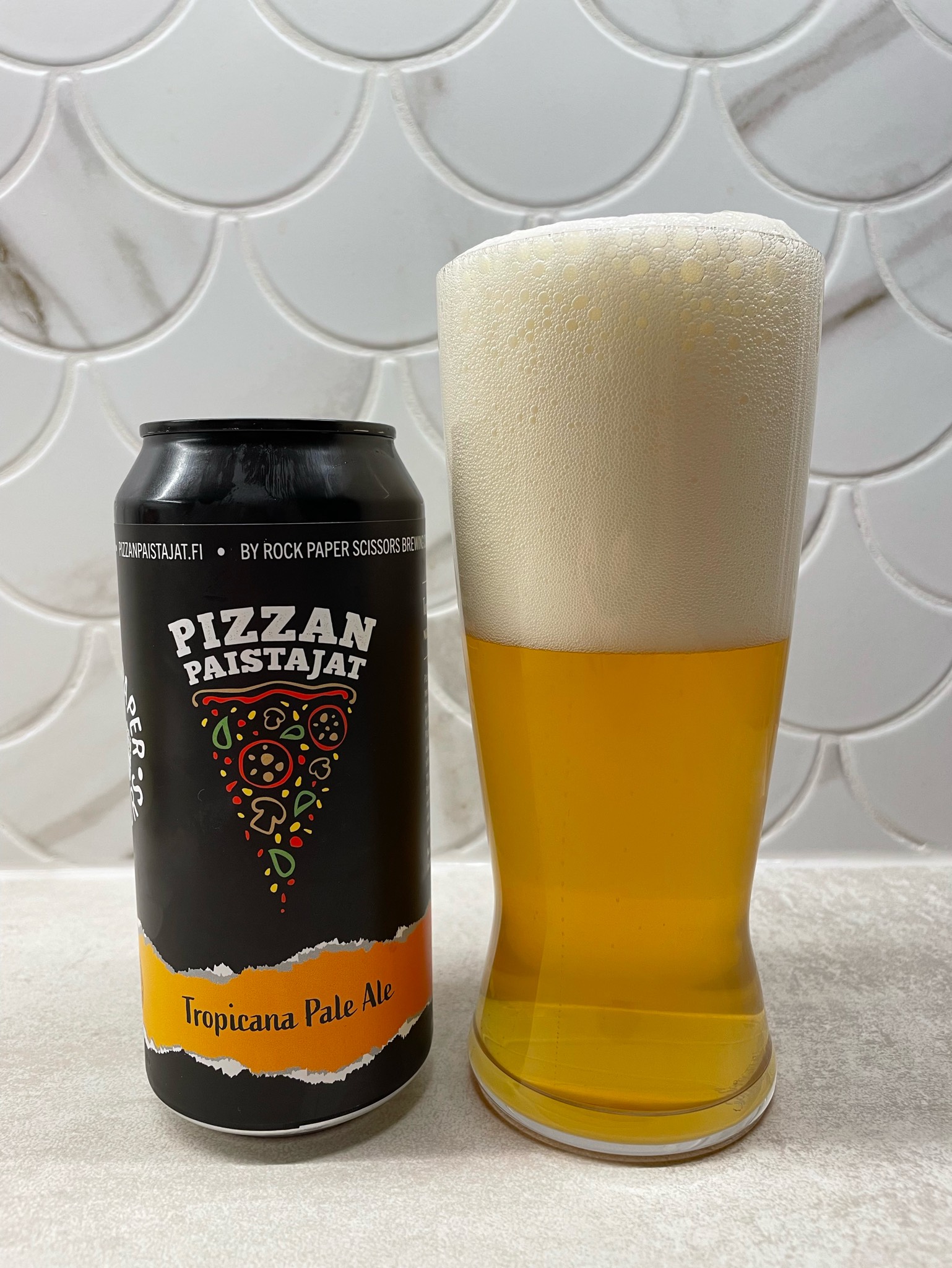 Pizzanpaistajat Pale Ale, Finland