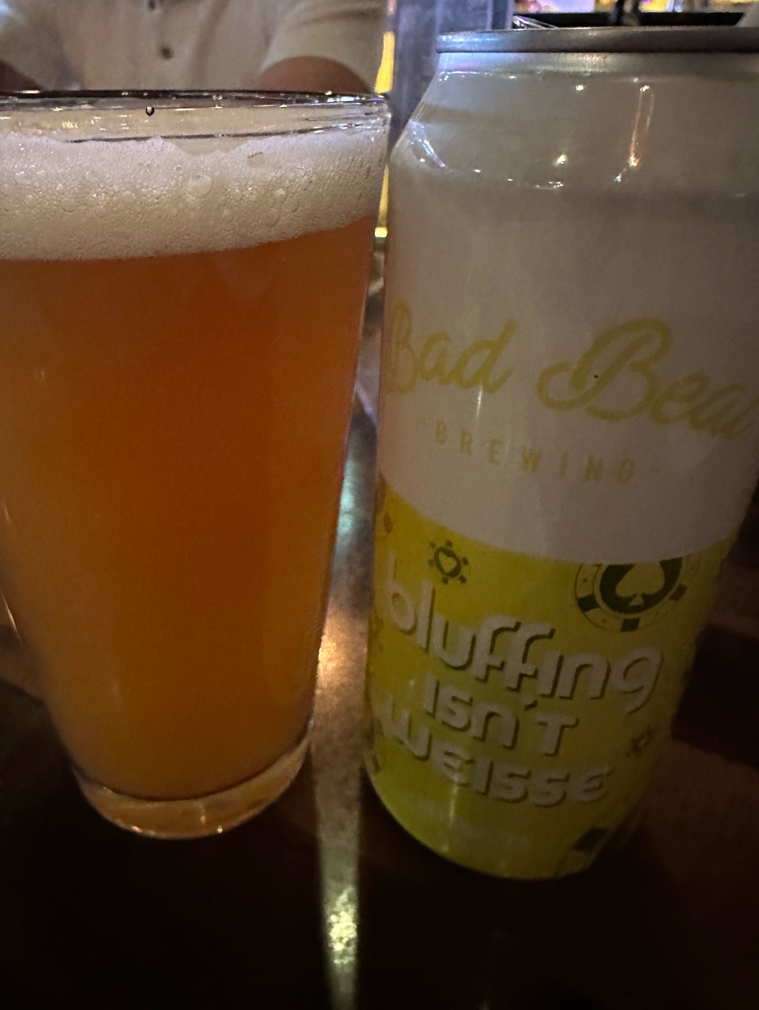 Bluffing Isn't Weisse, United States