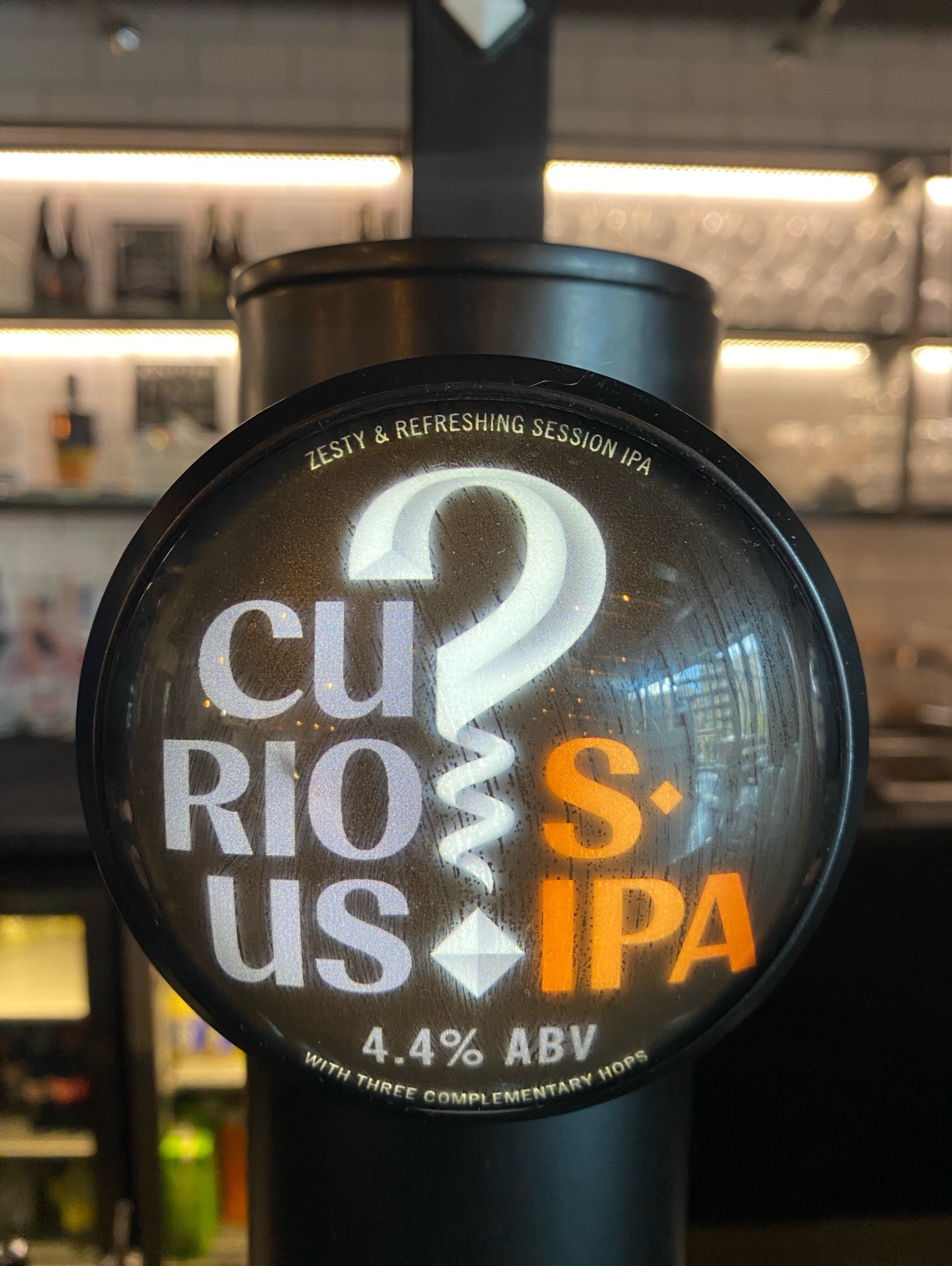 Curious Session IPA, Curious Brewery