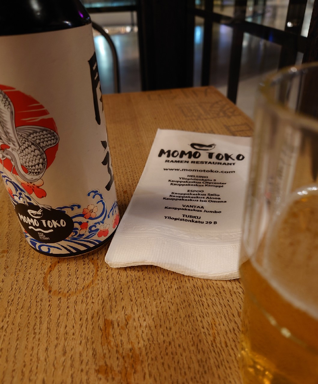 Kaiun Lager for Momotoko, Finland