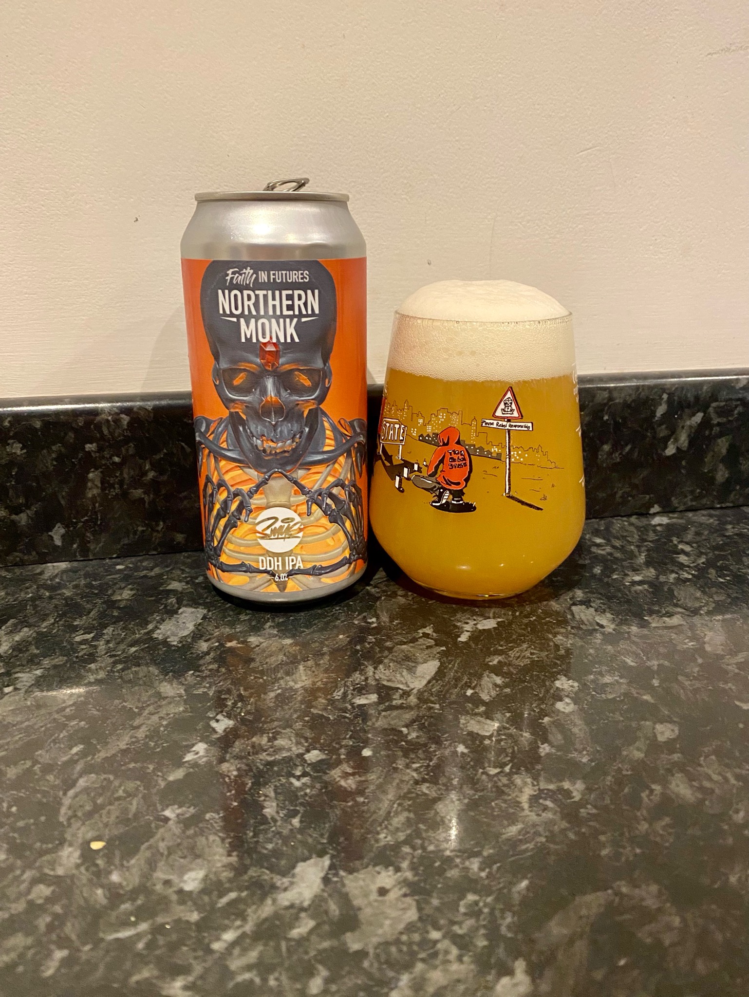 Faith In Future // DDH IPA 6.0 Northern Monk Brew Co. Pint Please