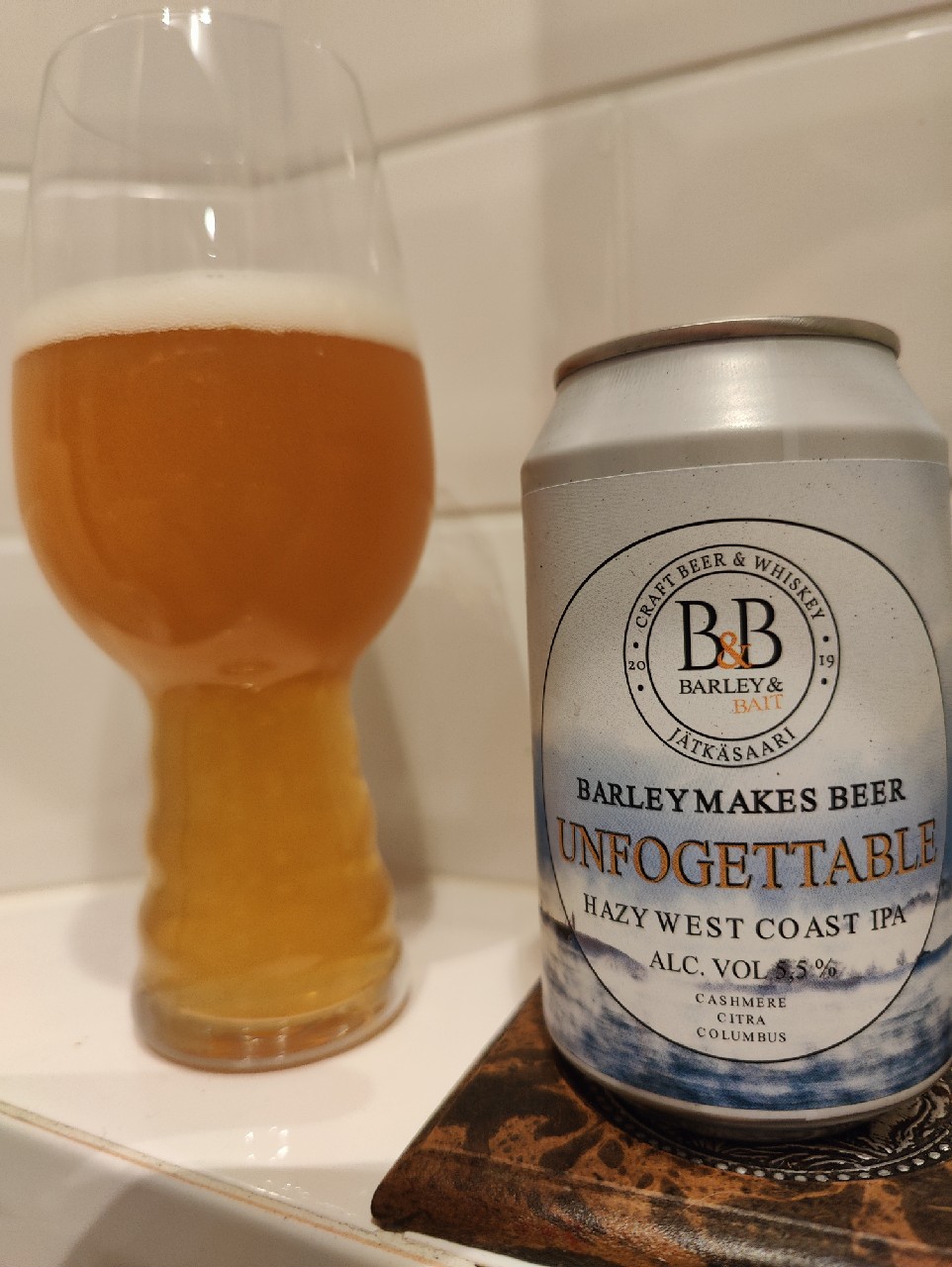 Barley Makes Beer 2: Unfogettable Hazy West Coast IPA, Finland