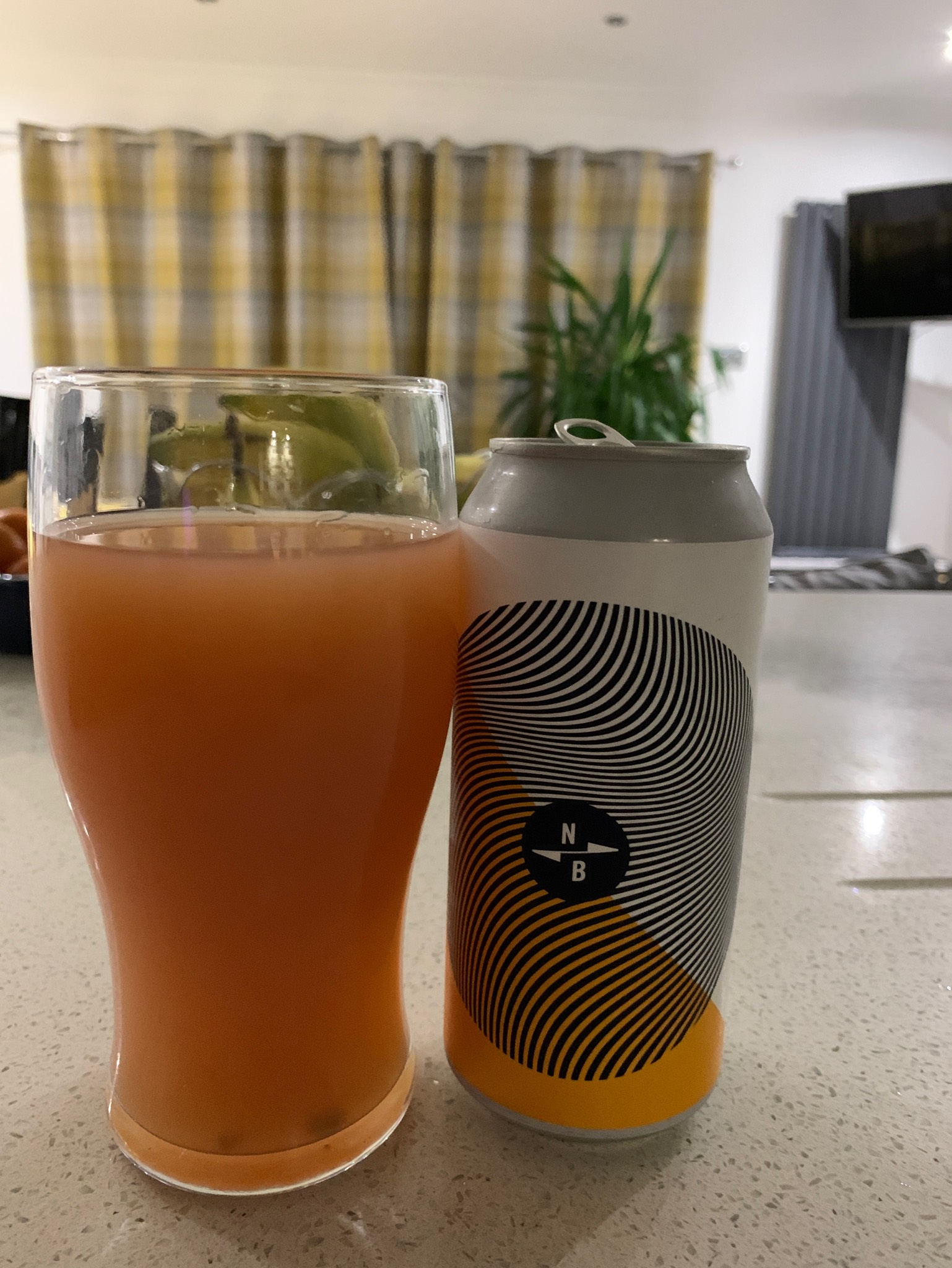 Triple Fruited Gose: Guava + Peach + Lemon + Hibiscus, England