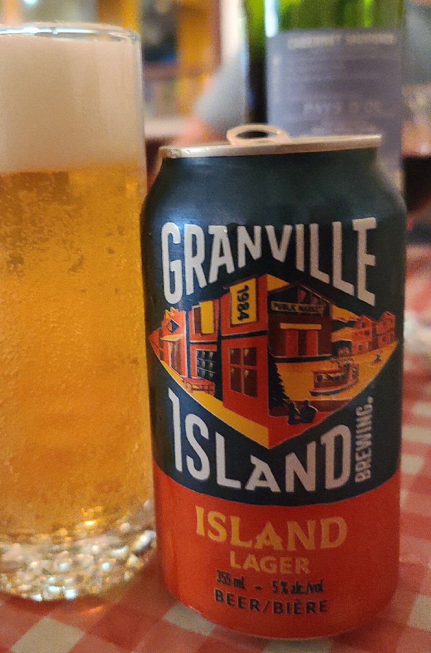 Island Lager, Granville Island Brewing (Molson Coors)