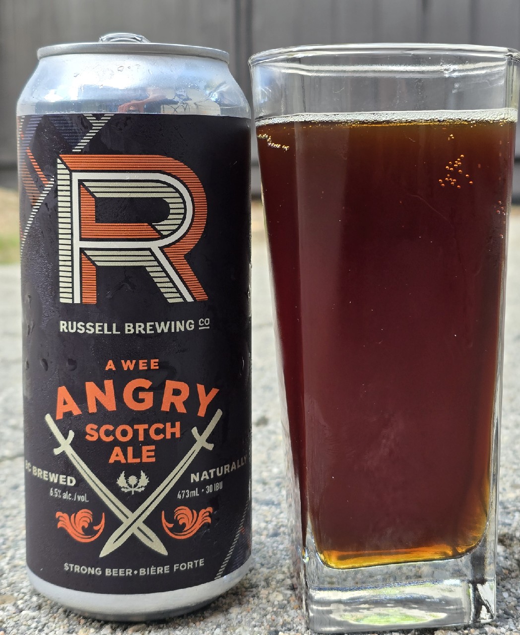 A Wee Angry Scotch, Russell Brewing Company