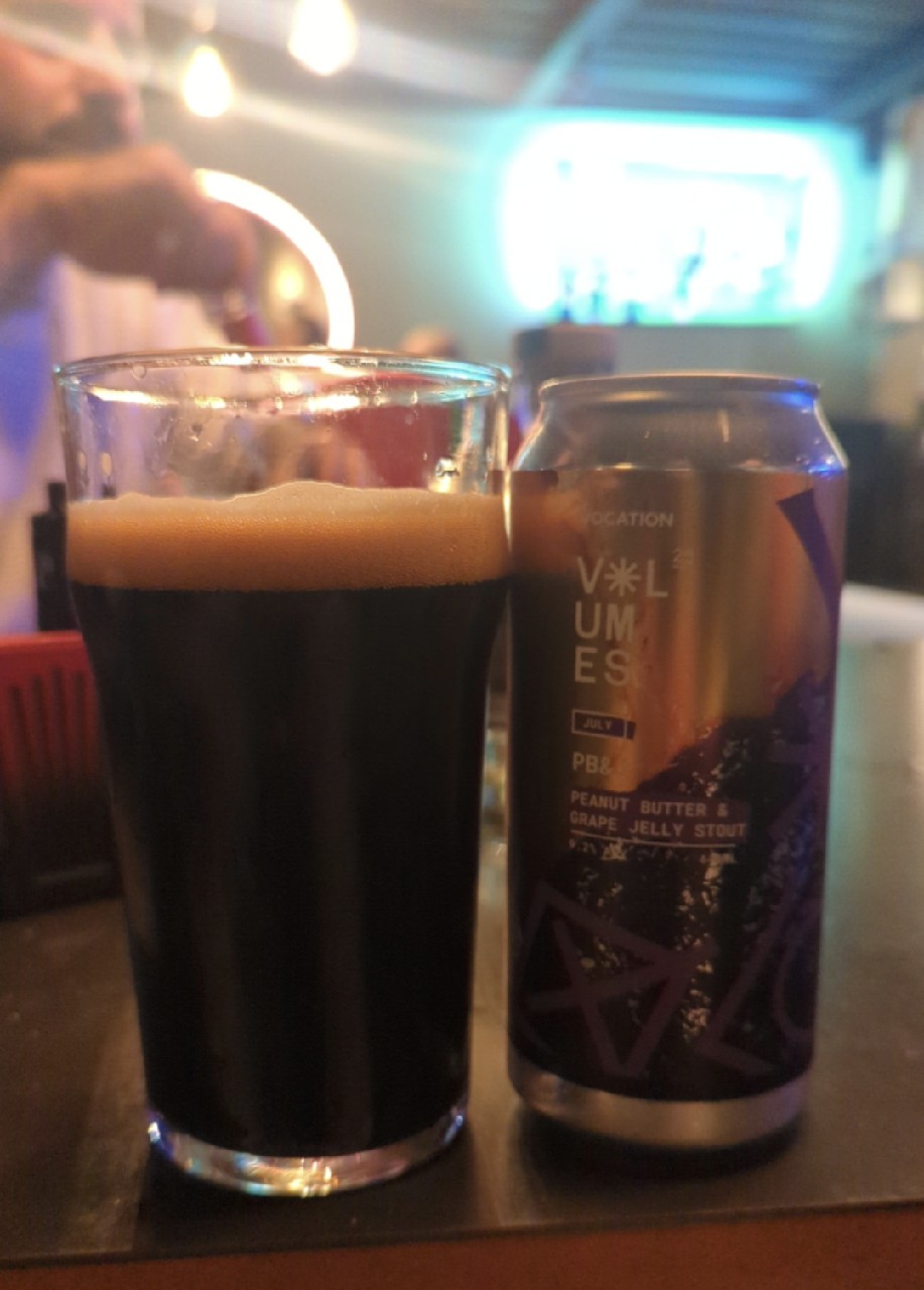 Volumes - PB&J Peanut Butter & Grape Jelly Stout Vocation Brewery, England