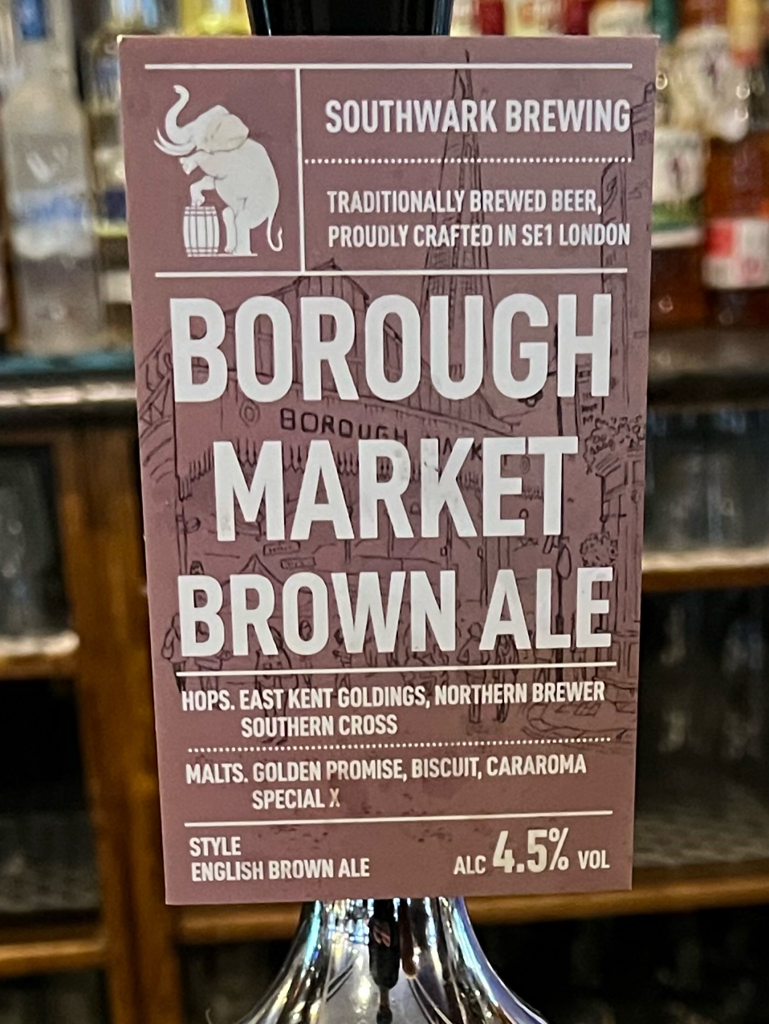 Borough Market Brown Ale, England