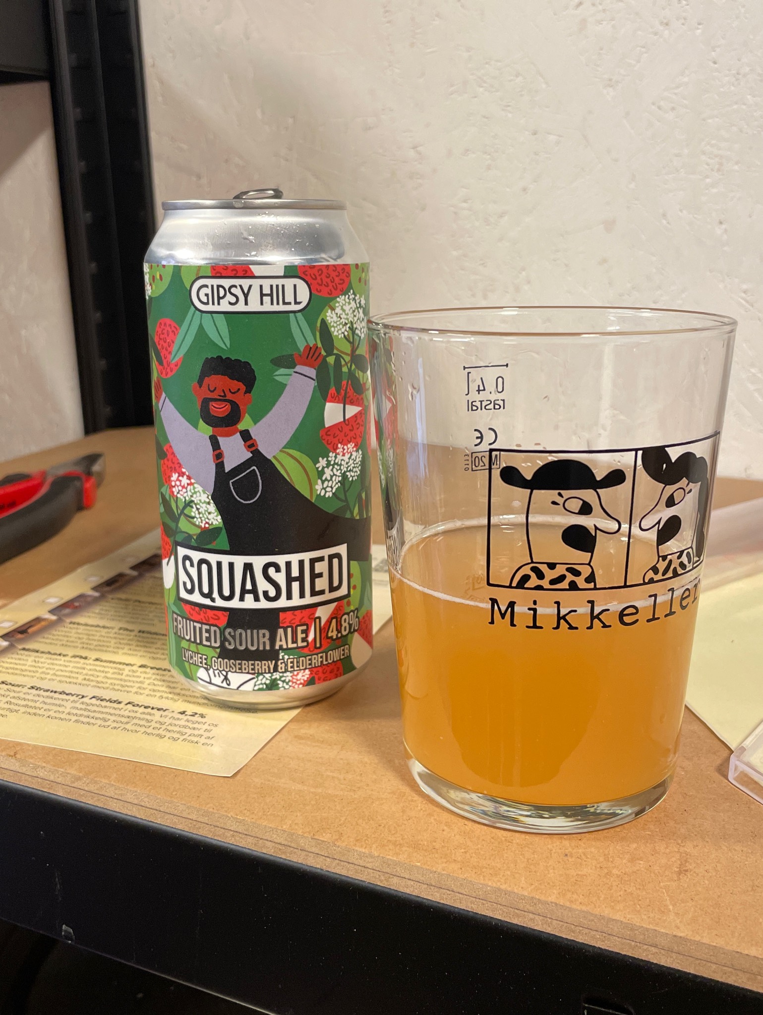 Squashed: Lychee, Gooseberry, Elderflower, England