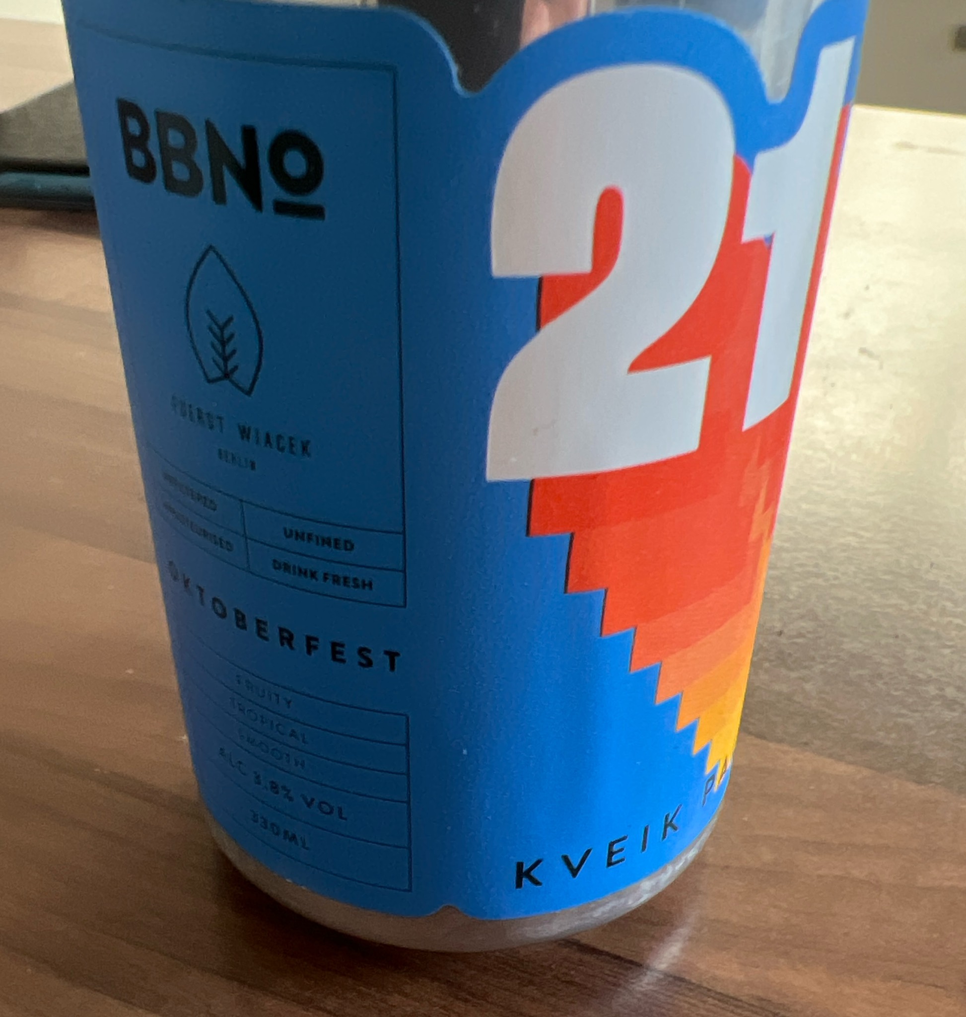 21 Kveik Pale Ale 3.8 Brew By Numbers Pint Please