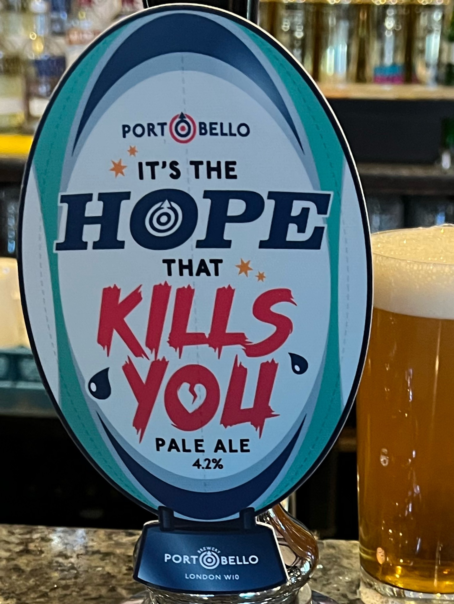 It's The Hope That Kills You, England