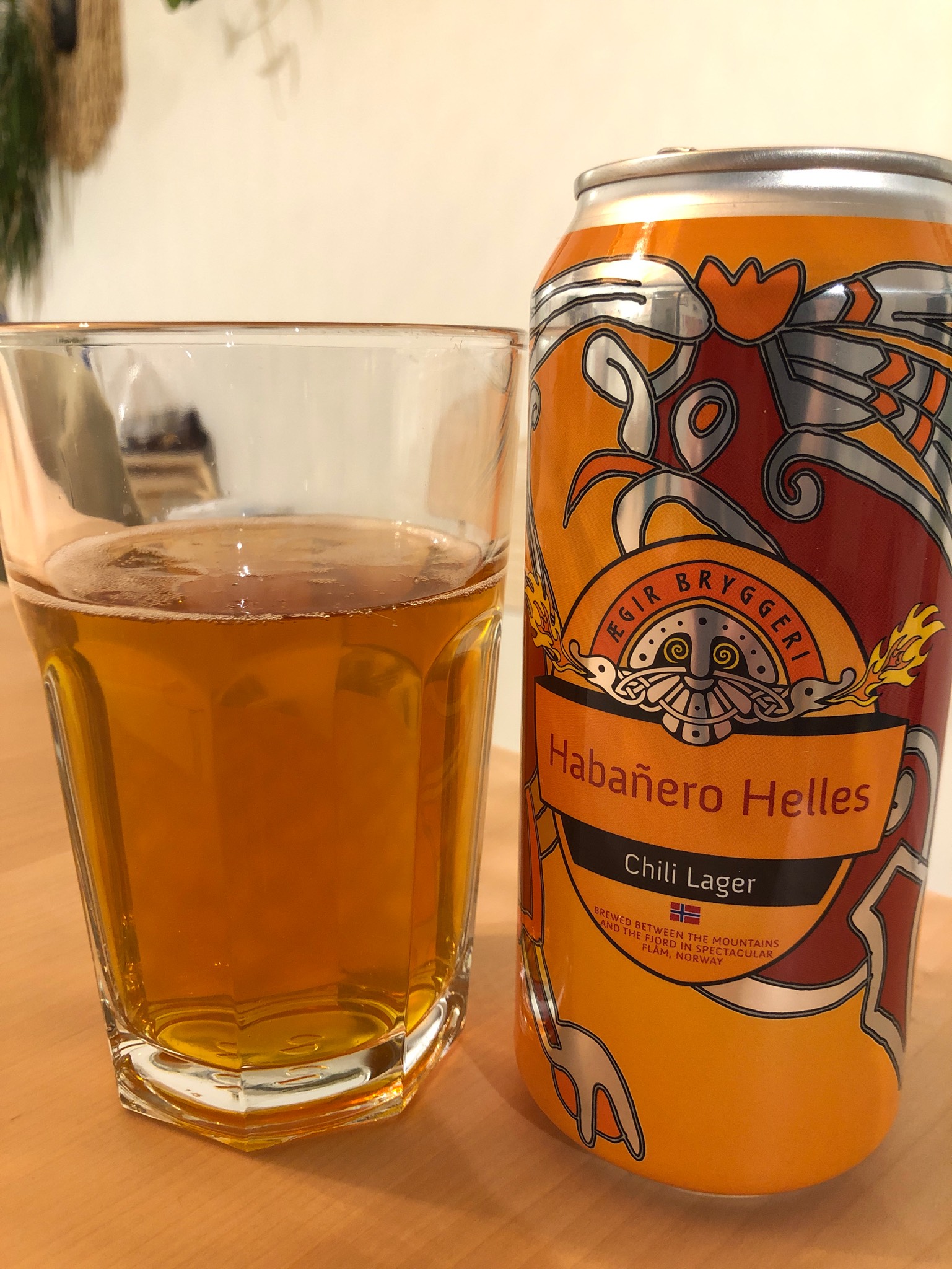 Habanero Helles Chili Lager, Norway
