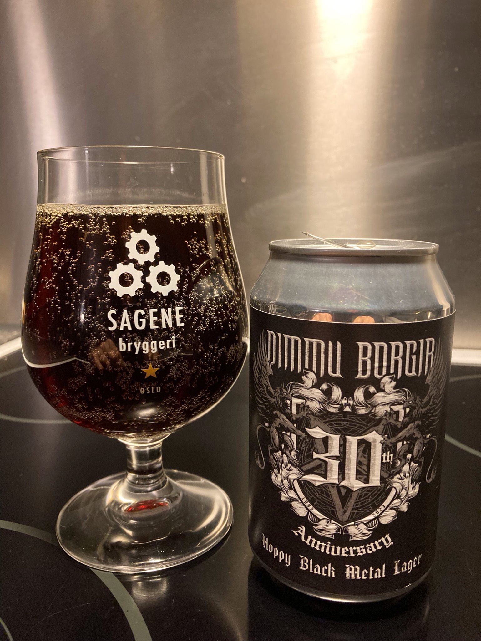 Dimmu Borgir 30th Anniversary Hoppy Black Metal Lager, Norway