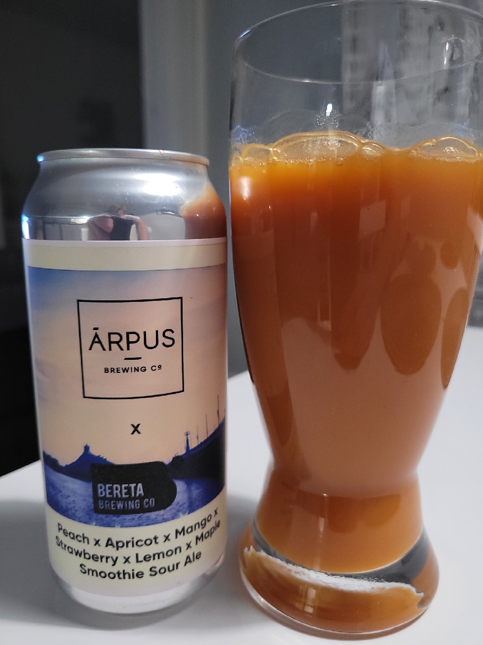 Peach x Apricot x Mango x Strawberry x Lemon x Maple Smoothie Sour Ale, Latvia