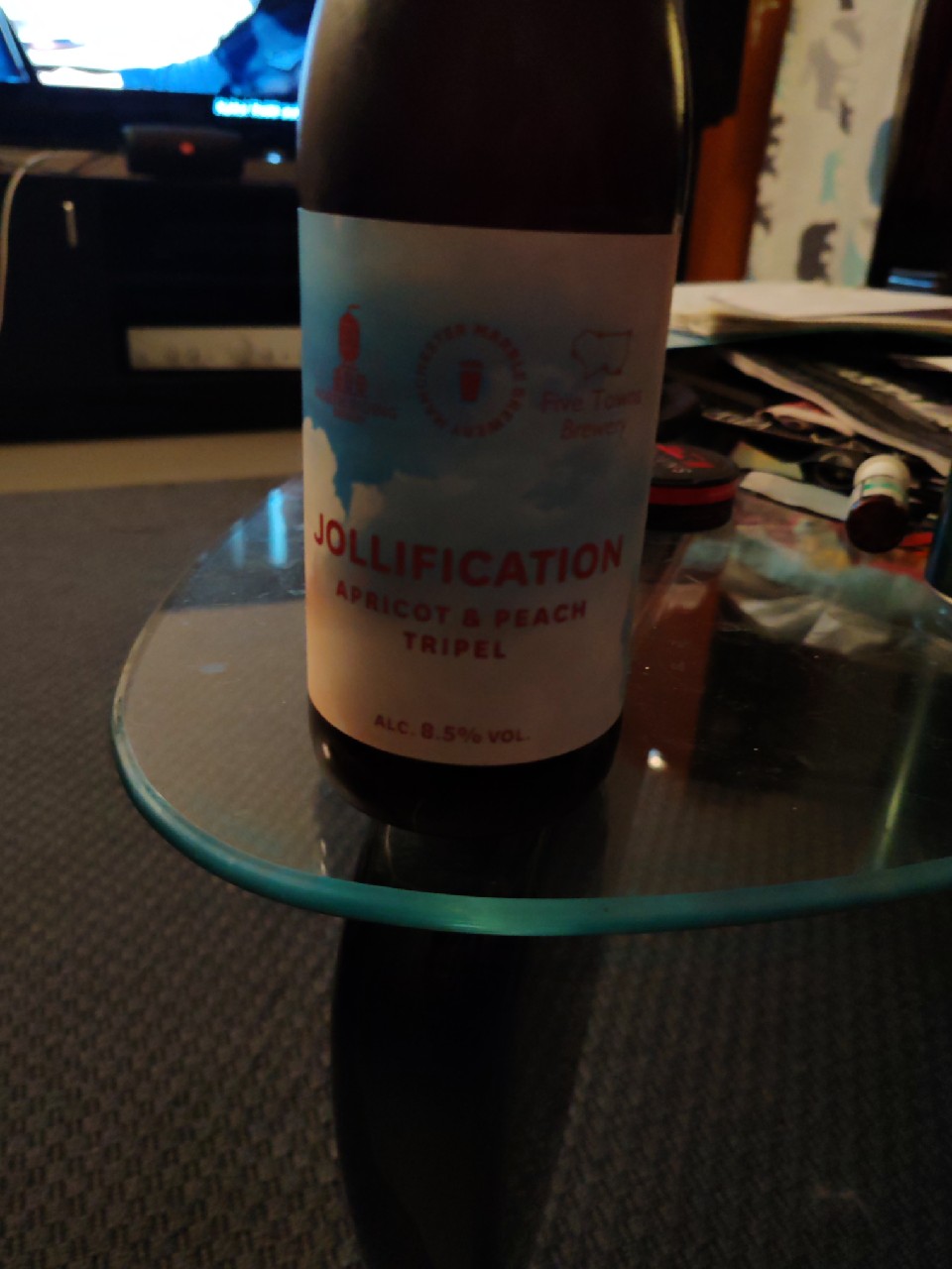 Jollification Apricot & Peach Tripel, England