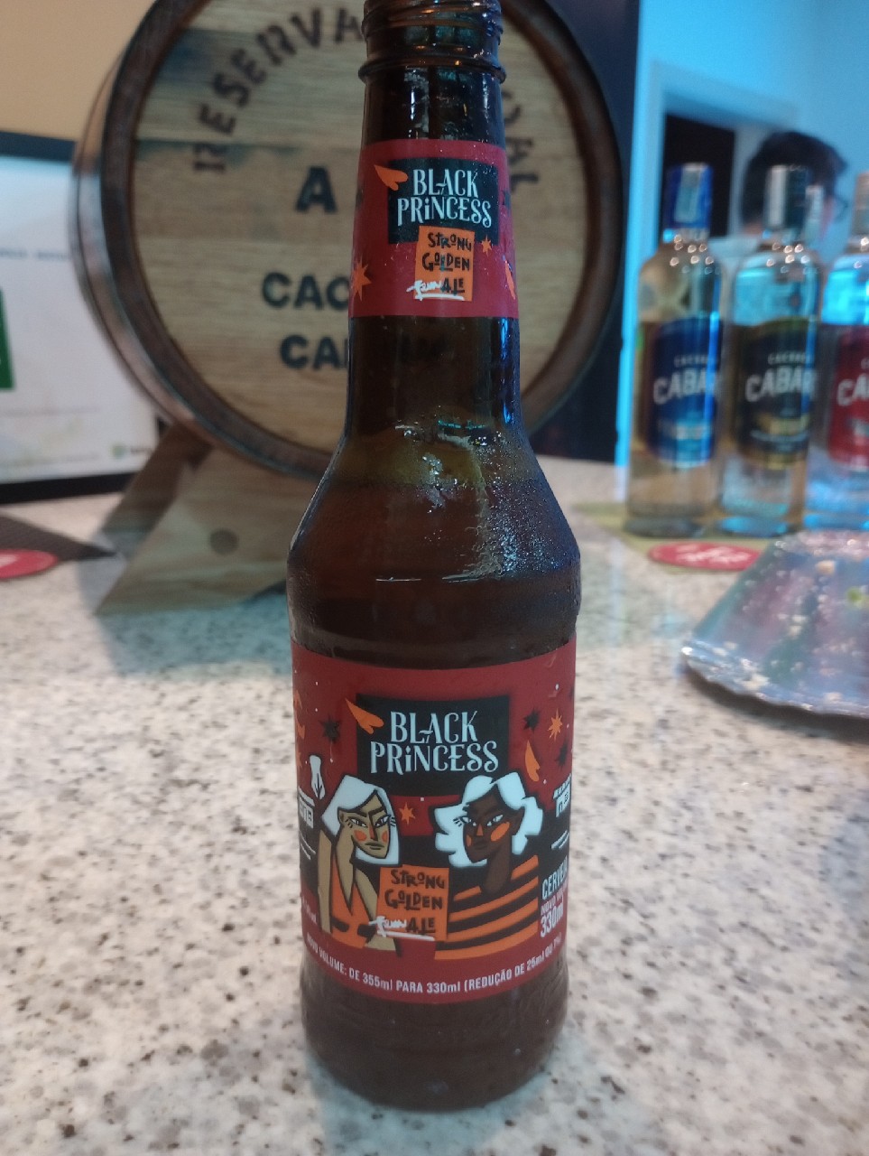 black princess strong golden ale, Brazil