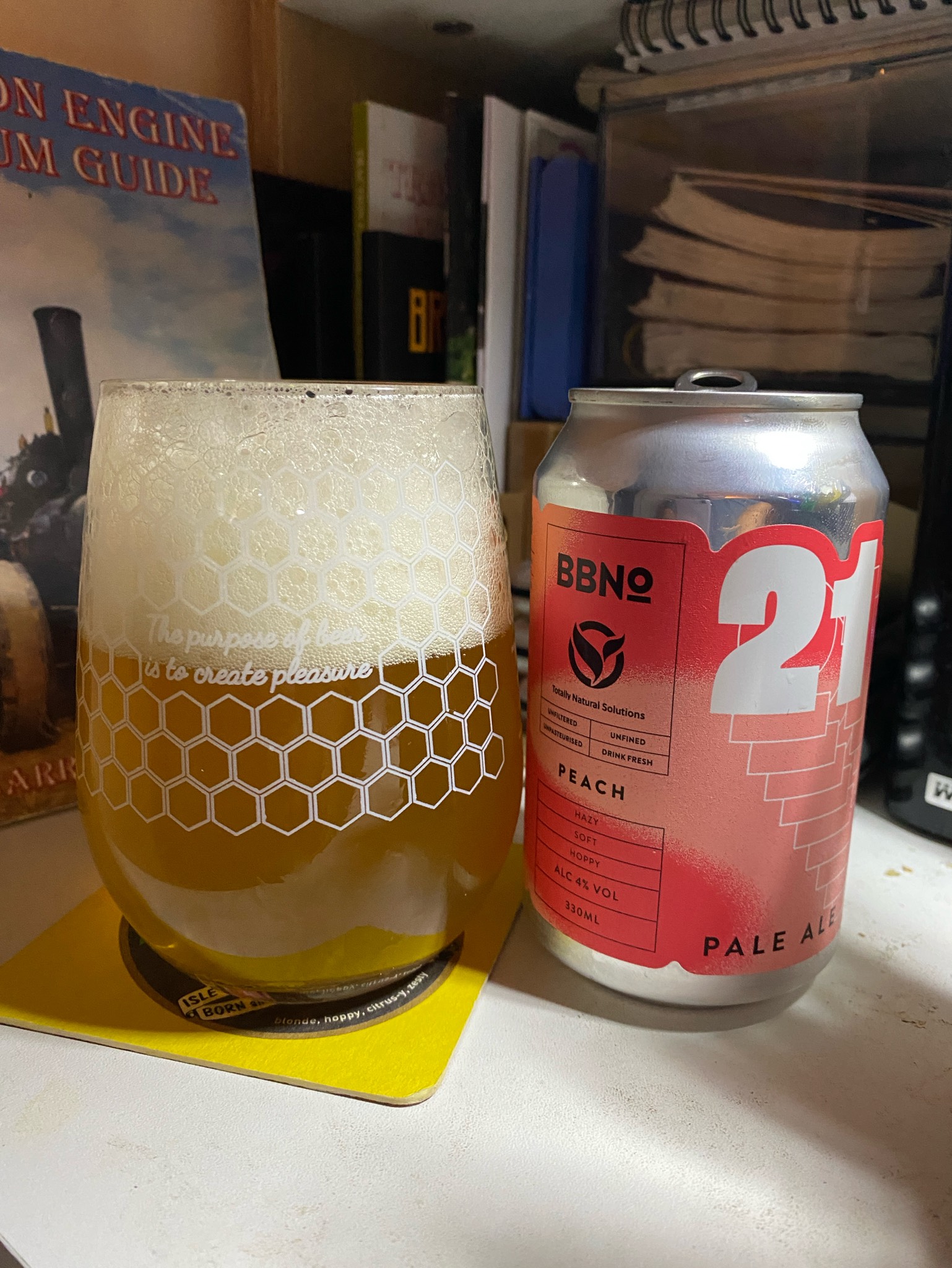 21 Pale Ale Peach, England