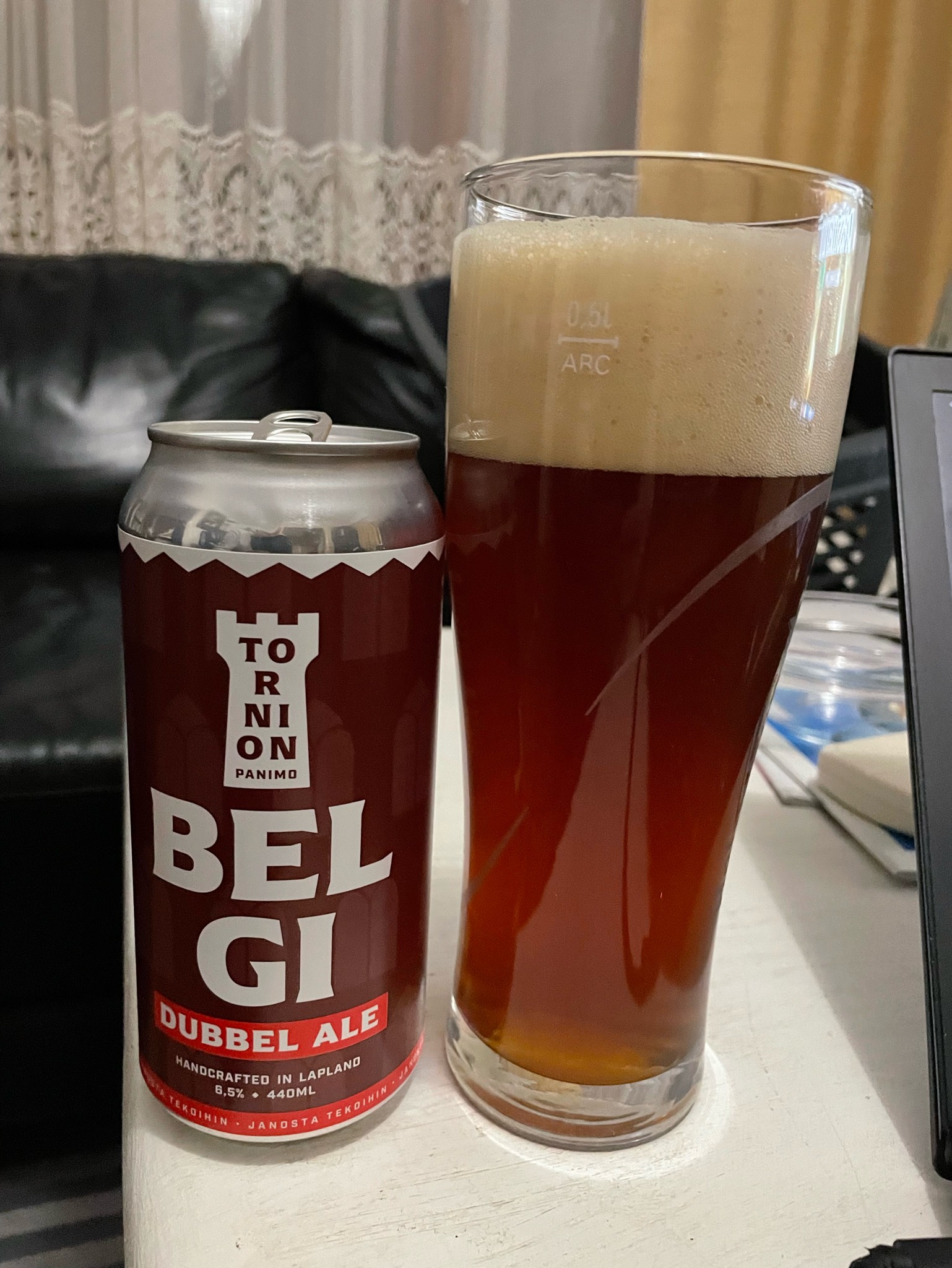 Belgi Dubbel Ale, Finland