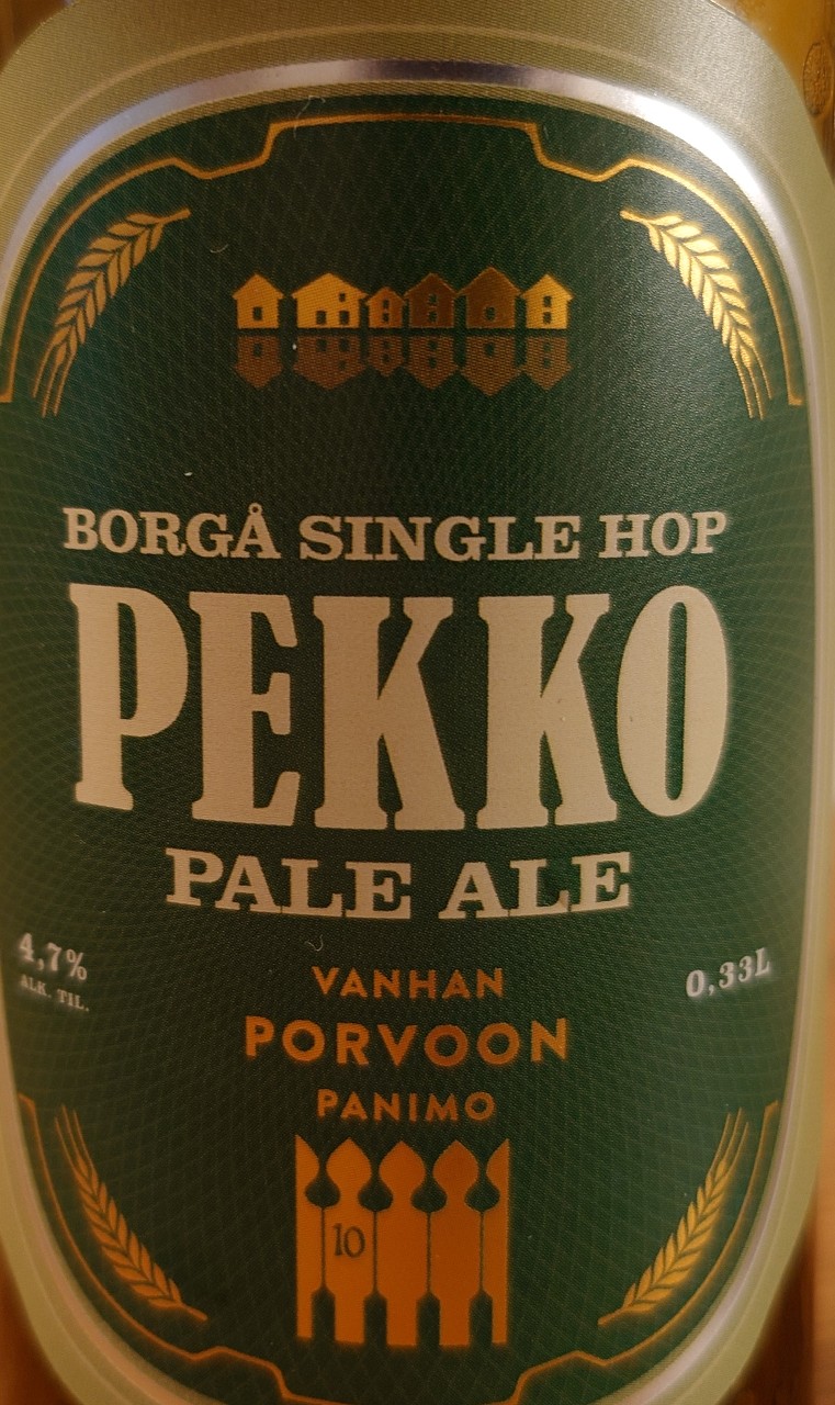 Borgå Single Hop Pekko Pale Ale, Finland