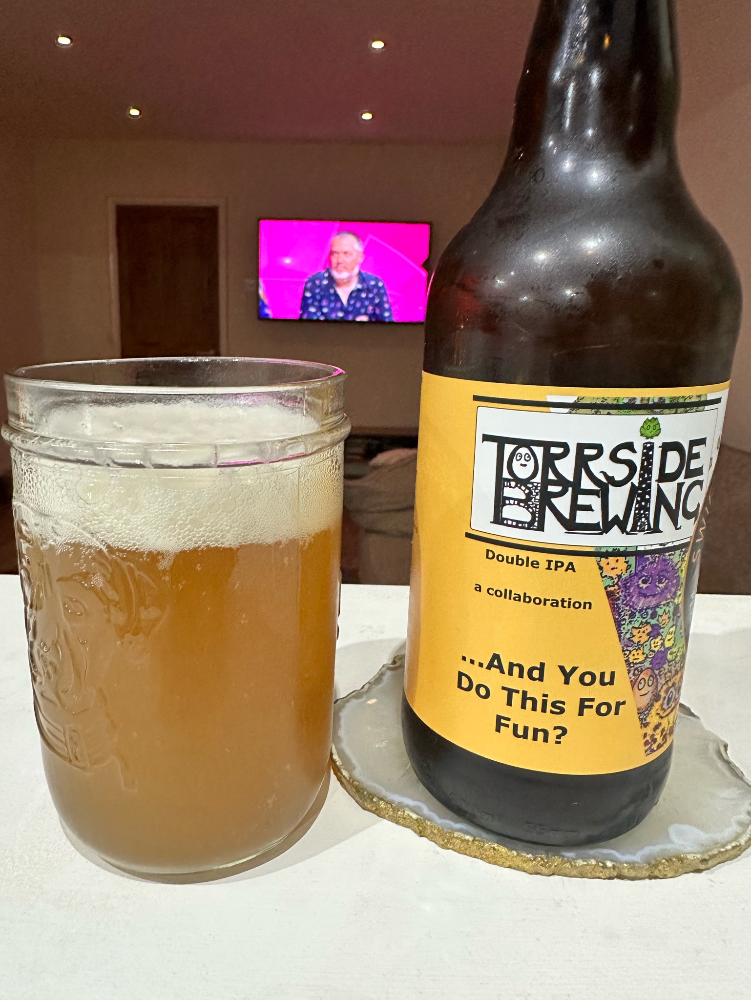 And you do this for fun, England