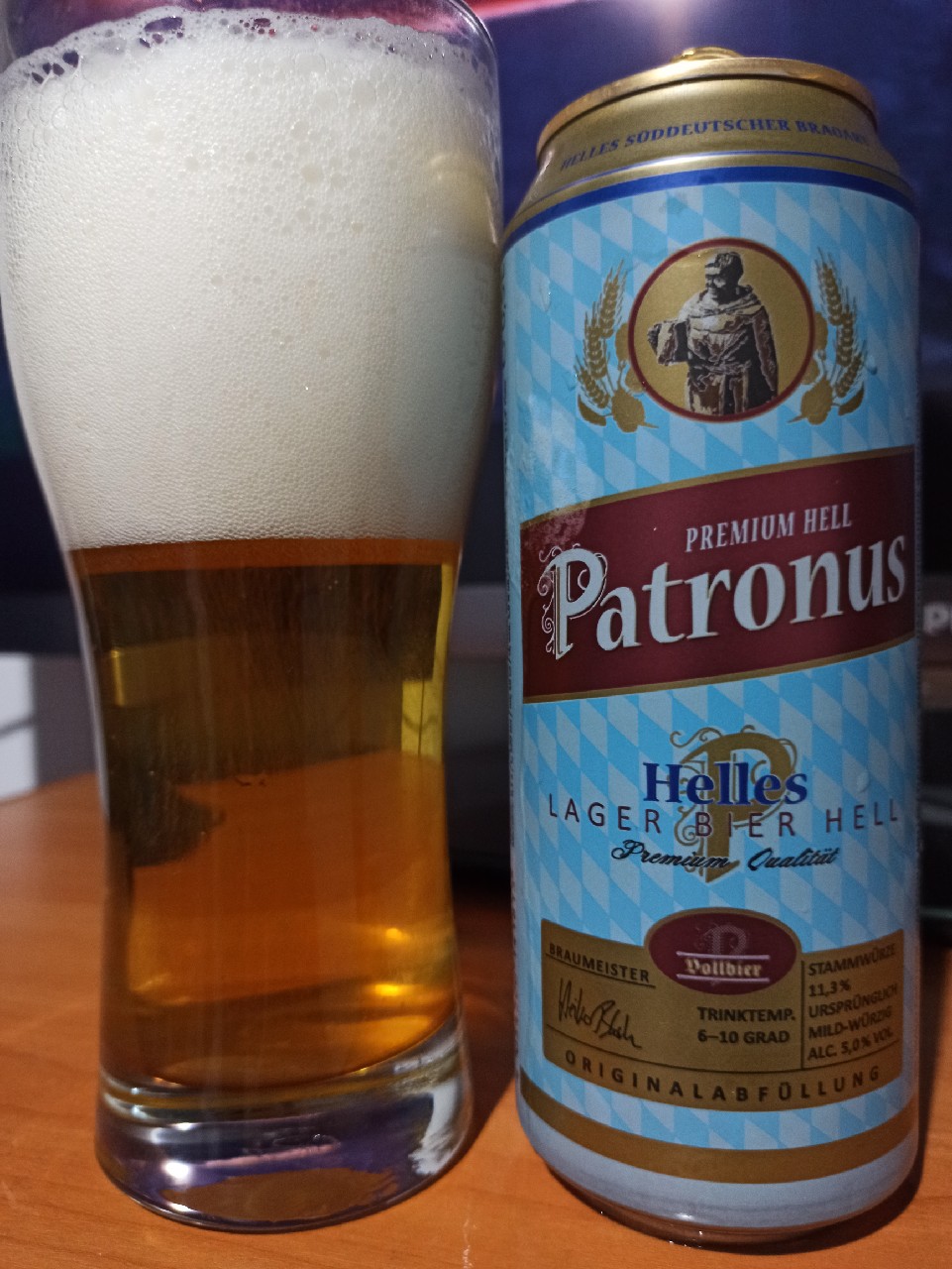 Patronus Premium Helles, Germany