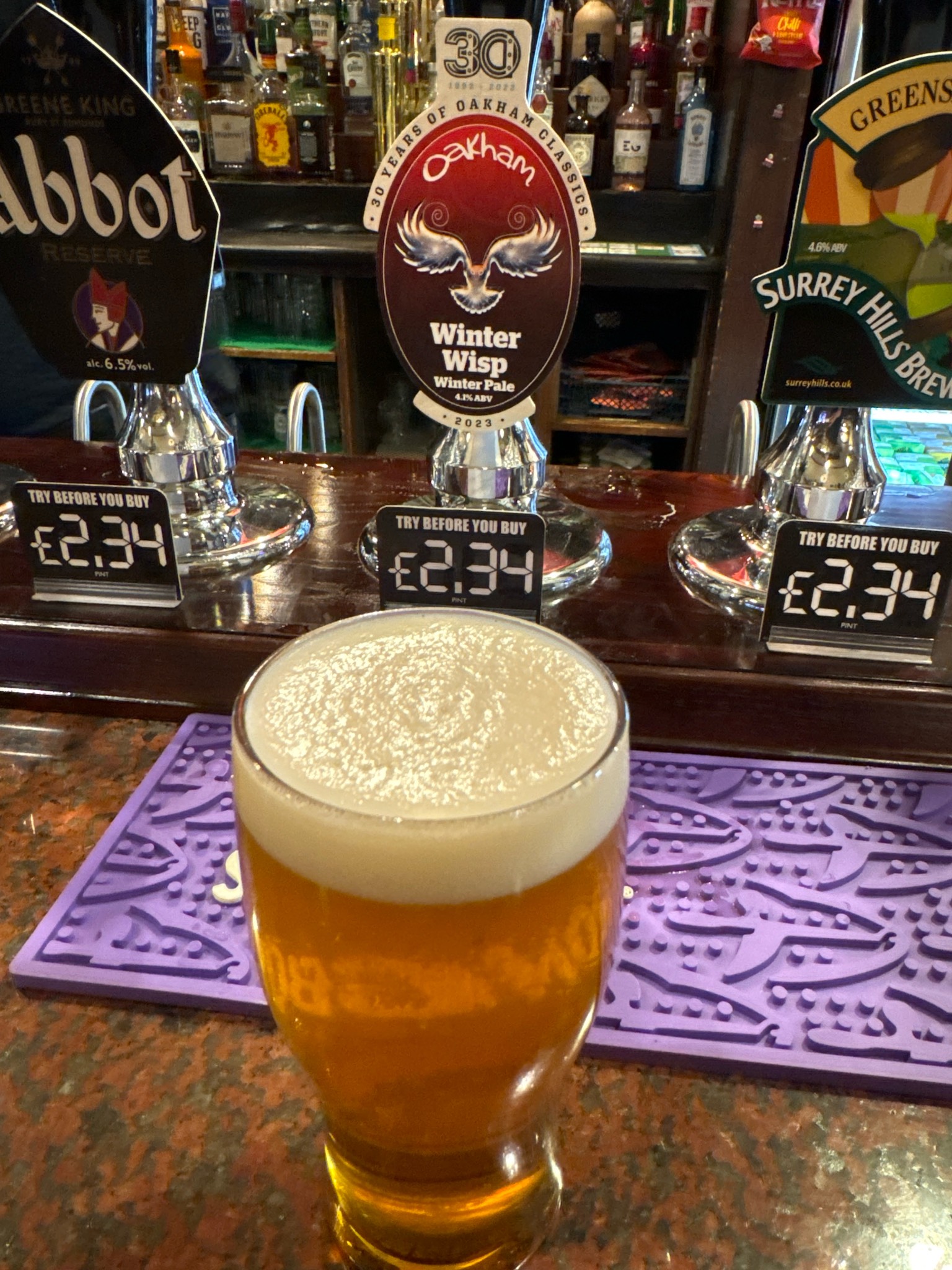 Winter Wisp, England