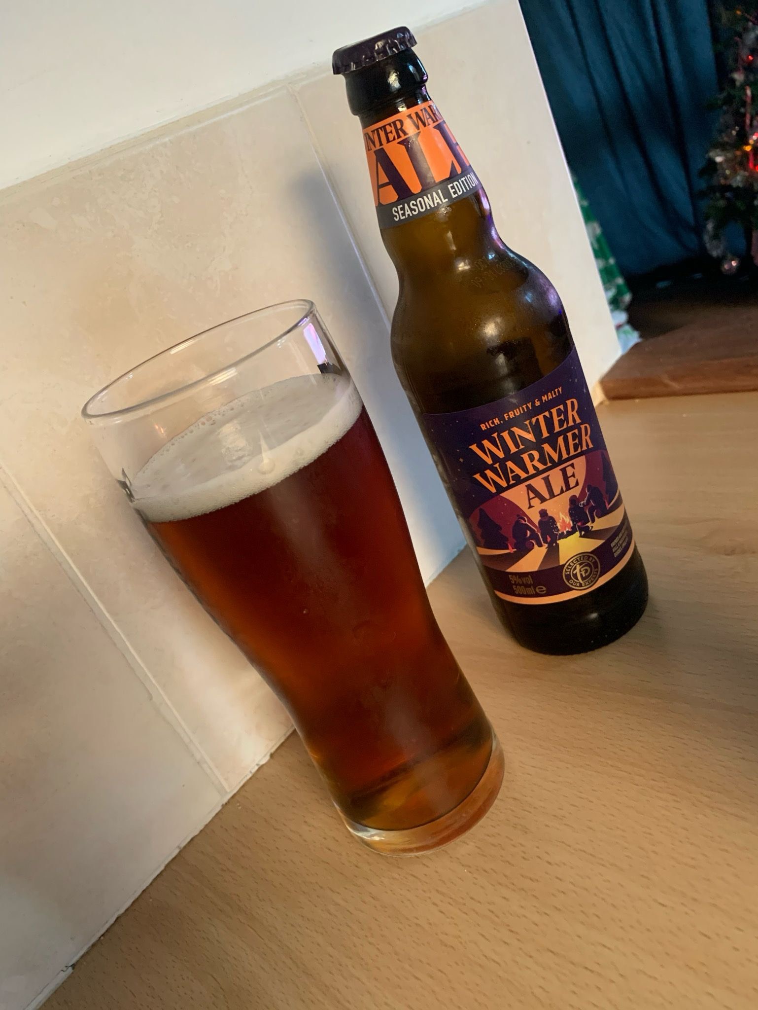 winter warmer ale, England