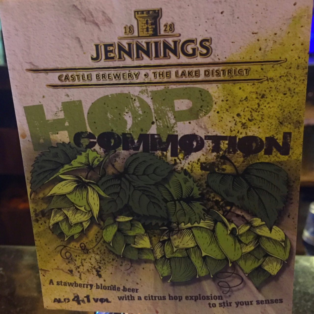 Jennings Hop Commotion, England