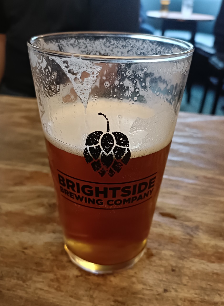 reinbeer christmas blonde, Brightside Brewing