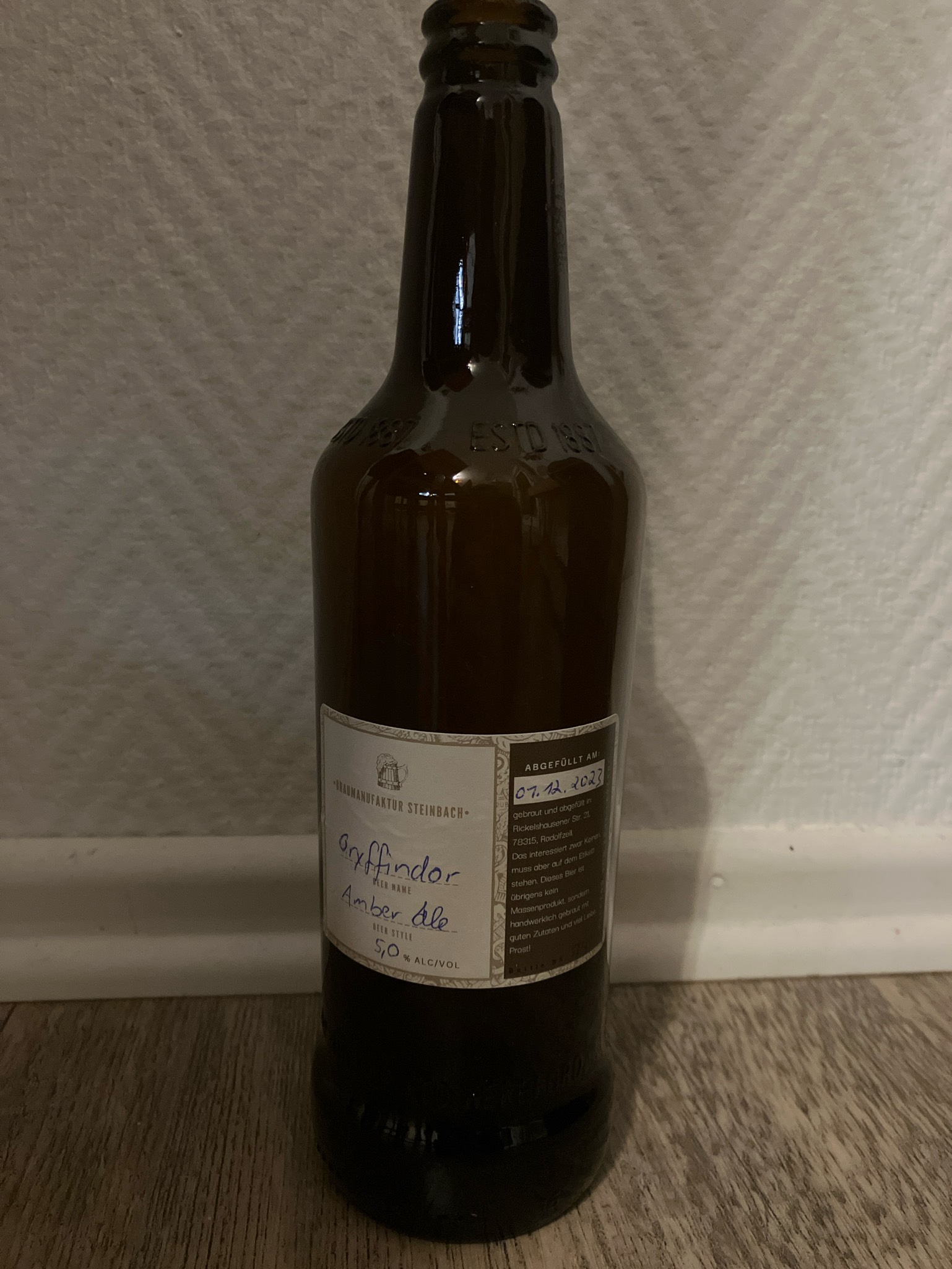 Gryffindor, Braumanufaktur Steinbach