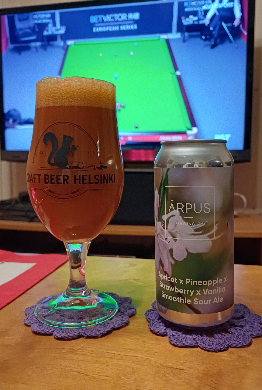 Apricot x Pineapple x Strawberry x Vanilla Smoothie Sour Ale, Latvia