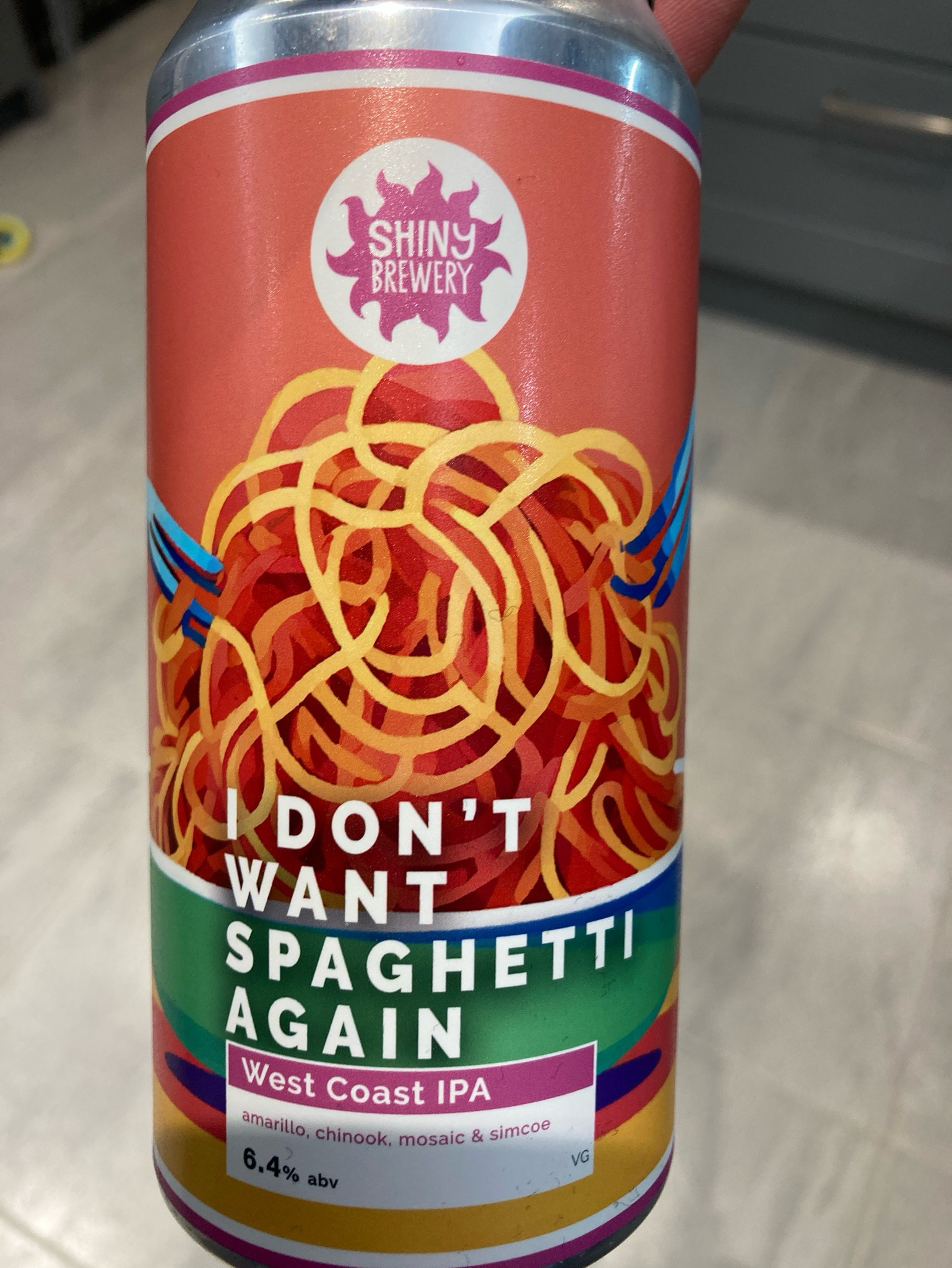 I don't want spaghetti again, England