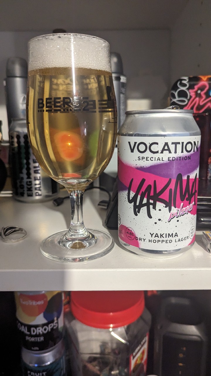 Yakima Pilsner 2023+, England