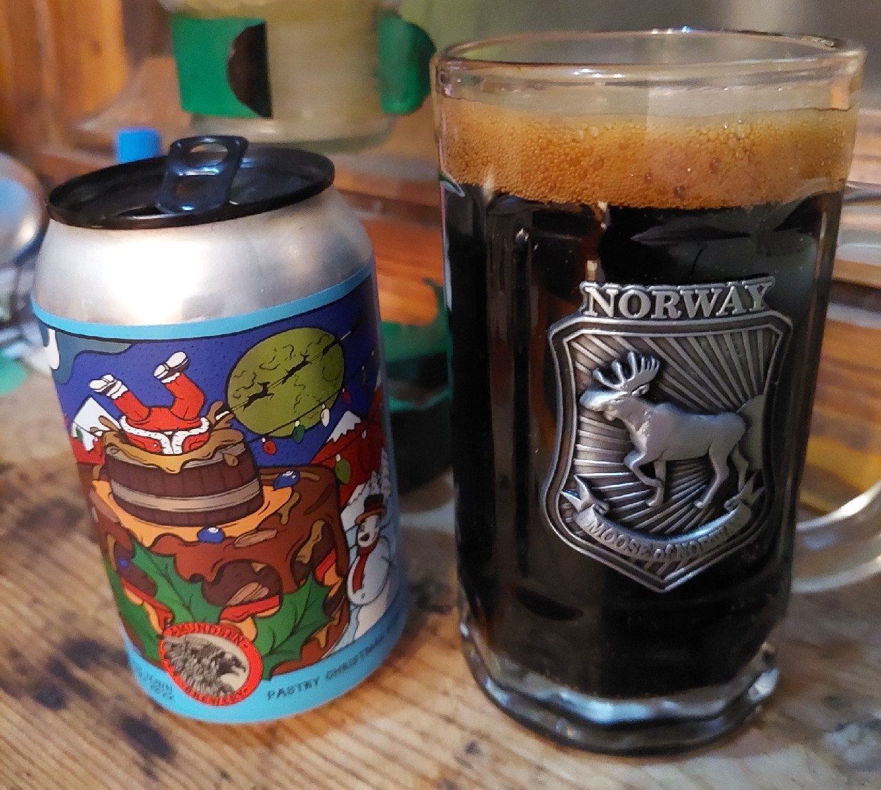 Barrel Aged Upside Down Christmas Cake 2020, Norway