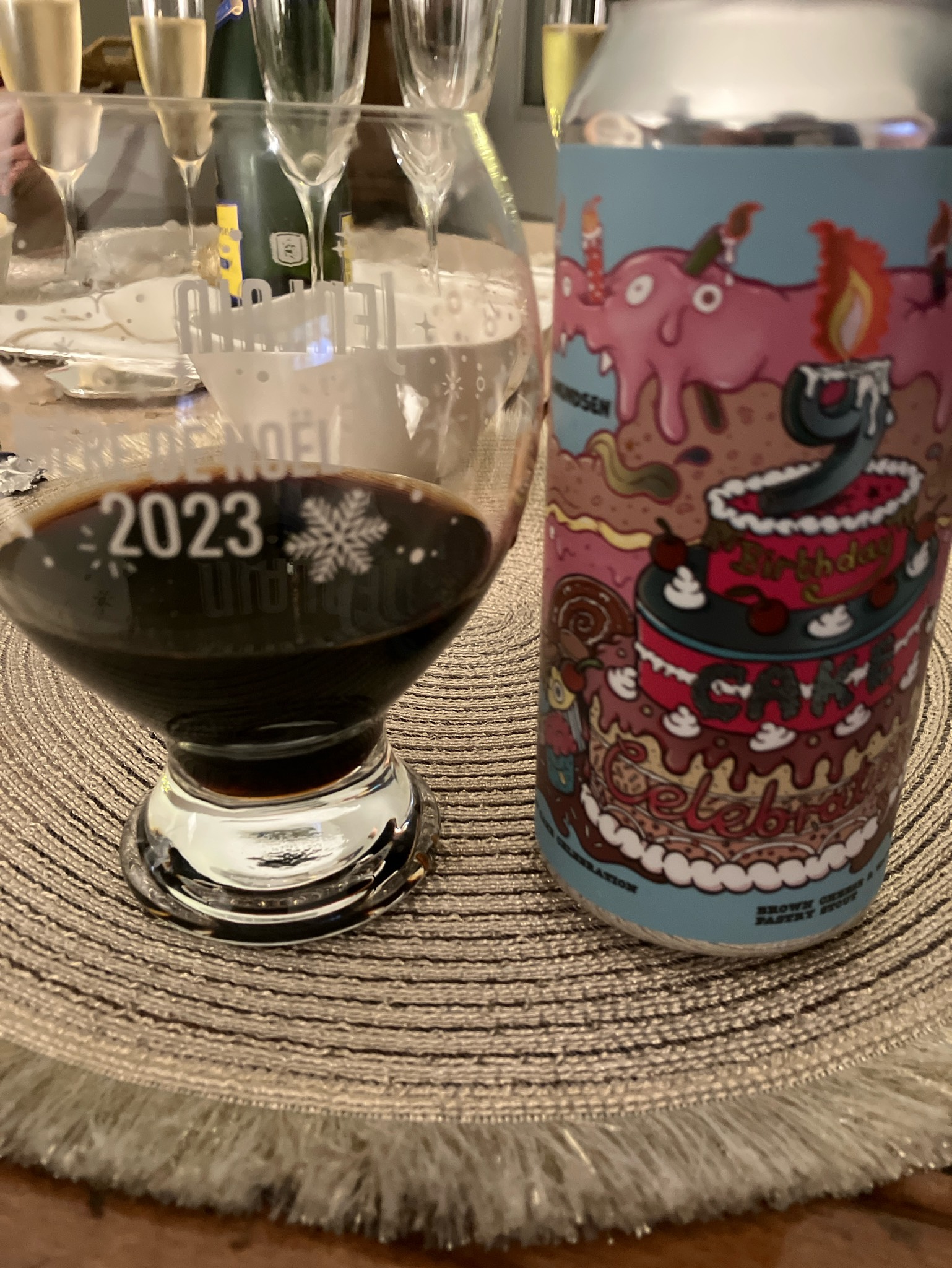 9th Birthday Cake - Brown Cheese & Waffles With Raspberry Jam, Norway