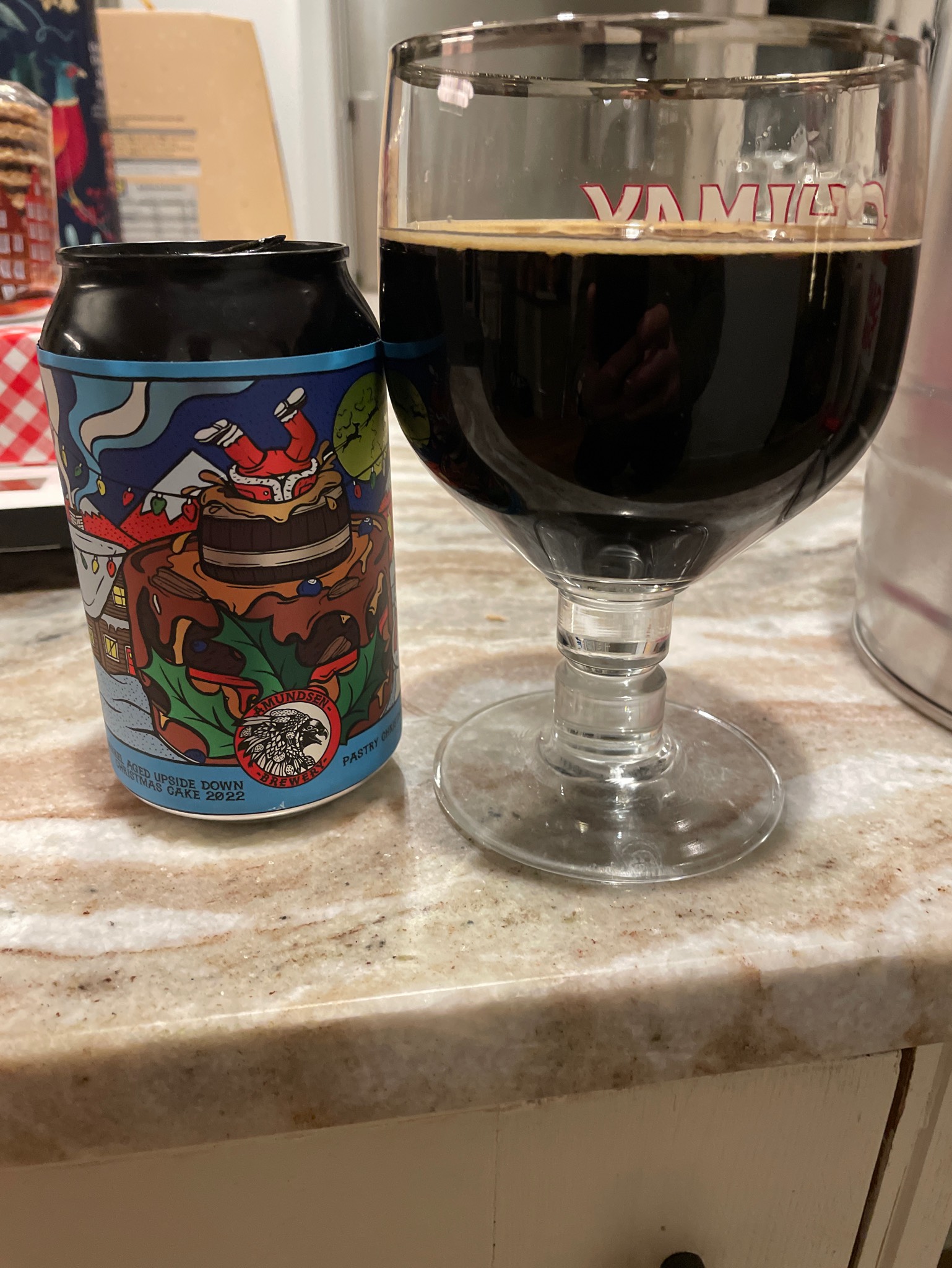 Barrel Aged Upside Down Christmas Cake 2020, Norway