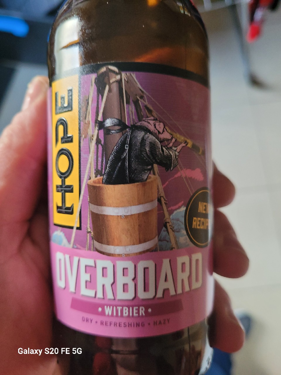 hope overboard witbier, Ireland