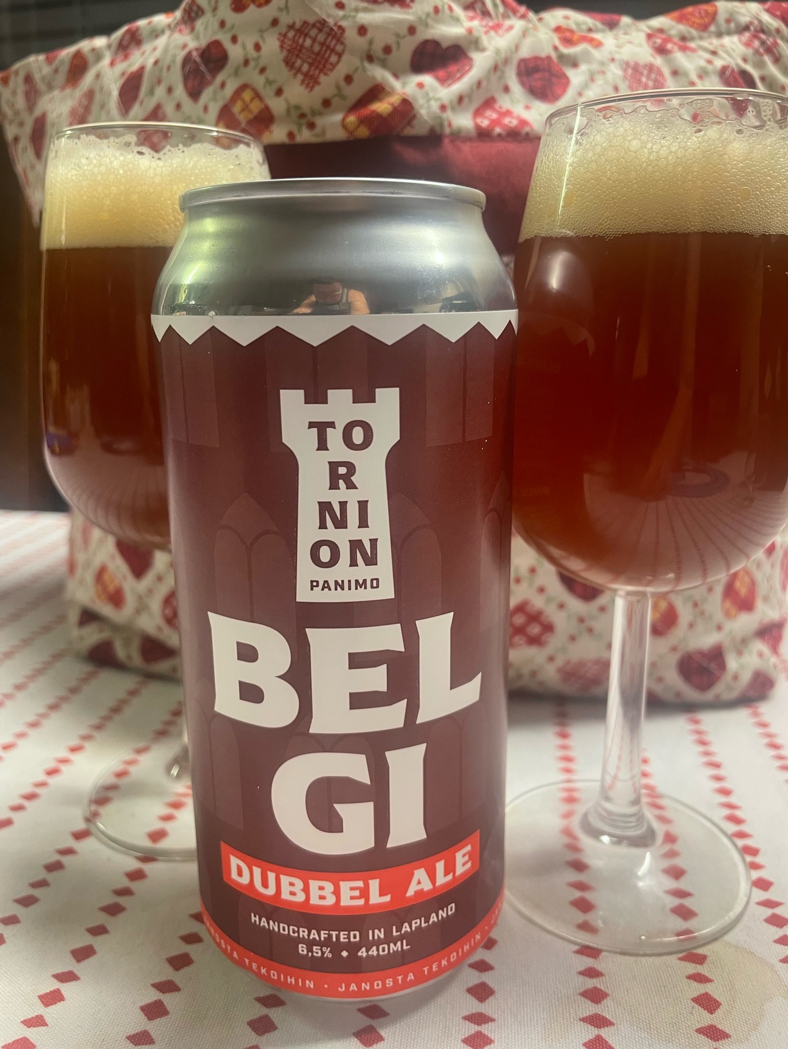 Belgi Dubbel Ale, Finland