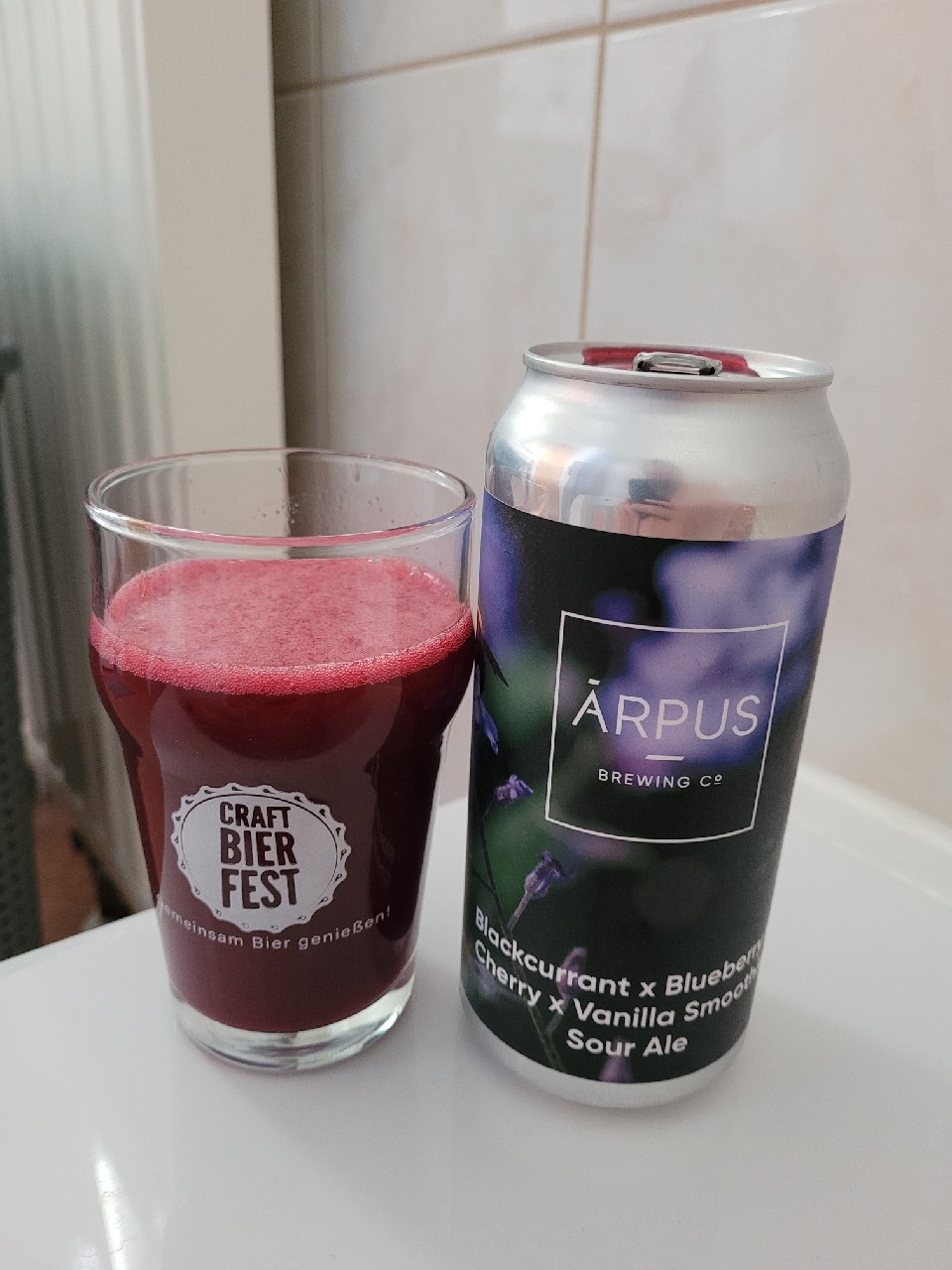 Blackcurrant x Blueberry x Cherry x Vanilla Smoothie Sour Ale, Latvia