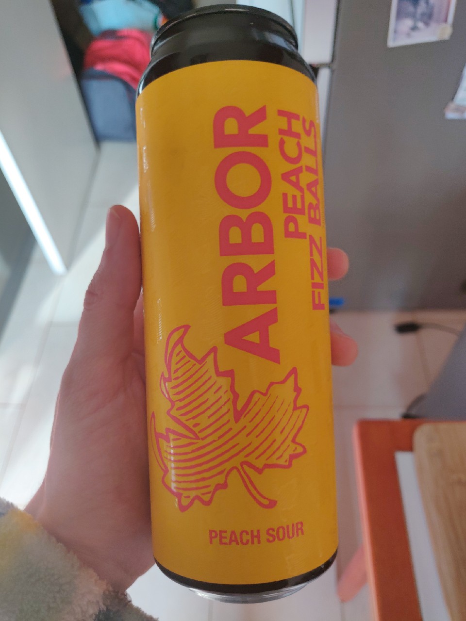 Peach Fizz Balls, England