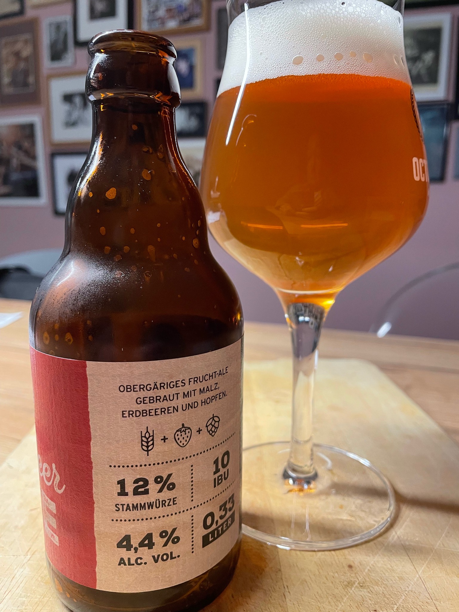 Erdbeer Ale, Brauprojekt 777