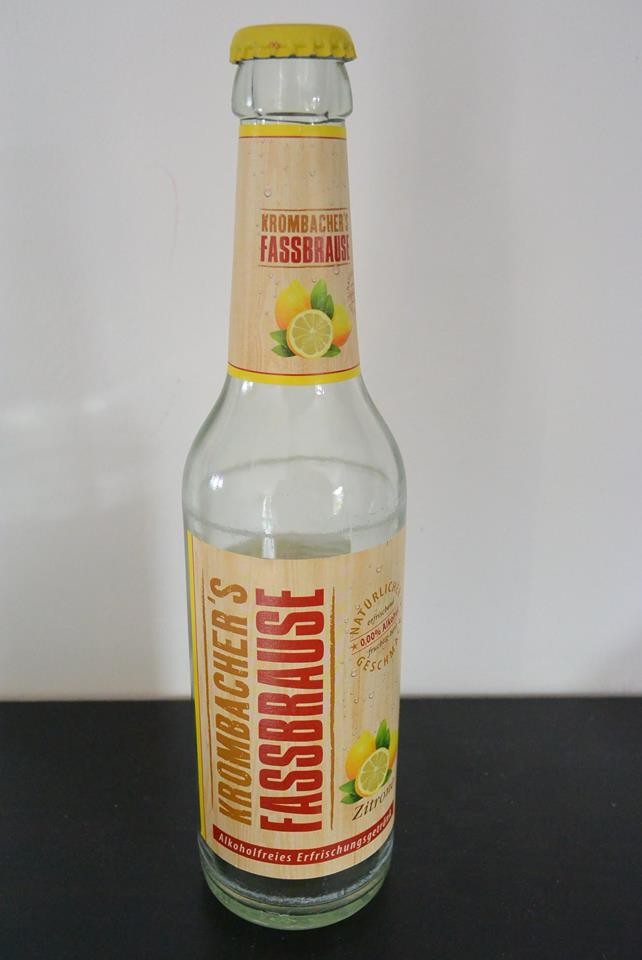 Krombacher's Fassbrause Zitrone, Germany
