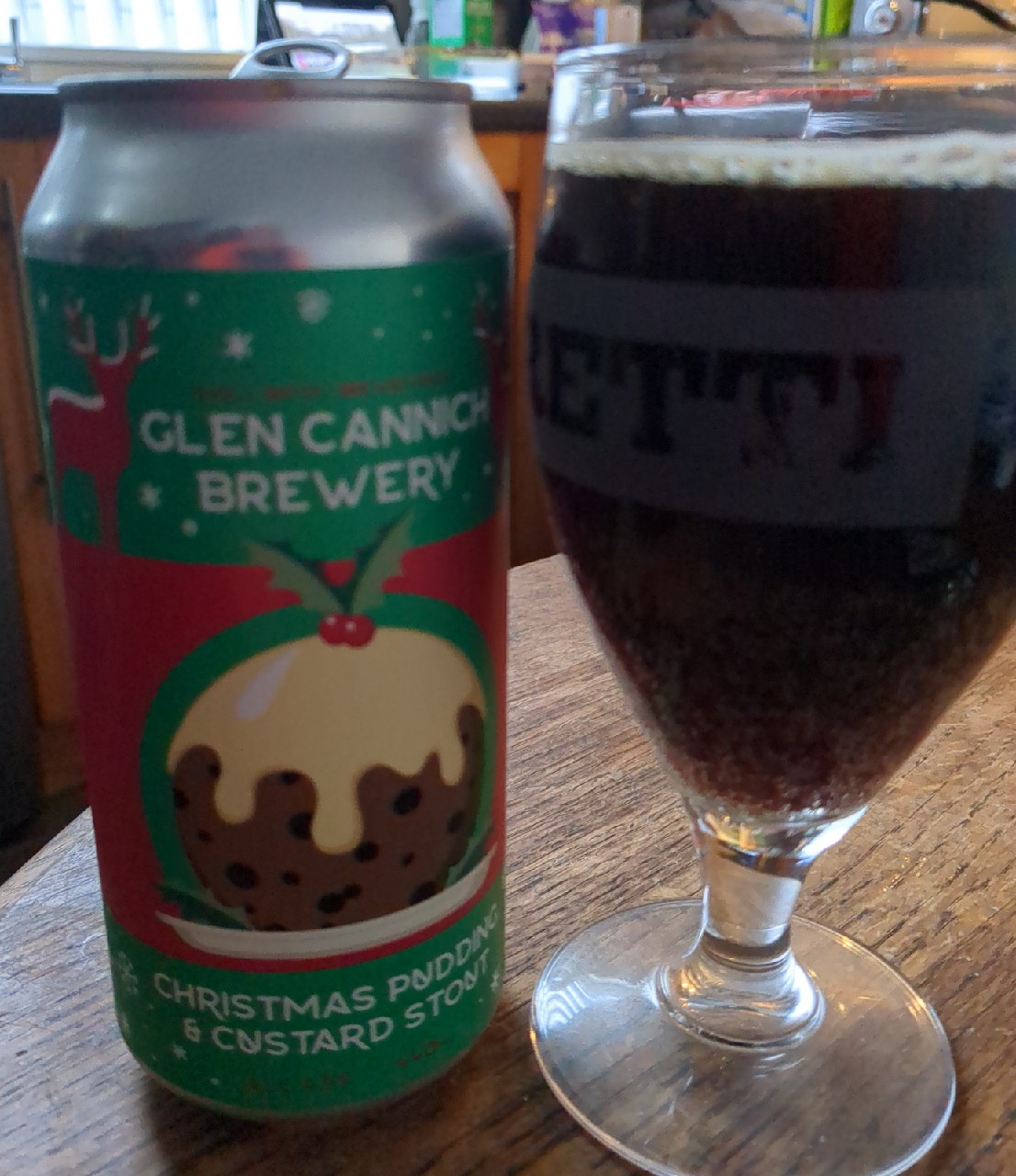 Christmas Pudding & Custard Stout, Glen Cannich Brewery