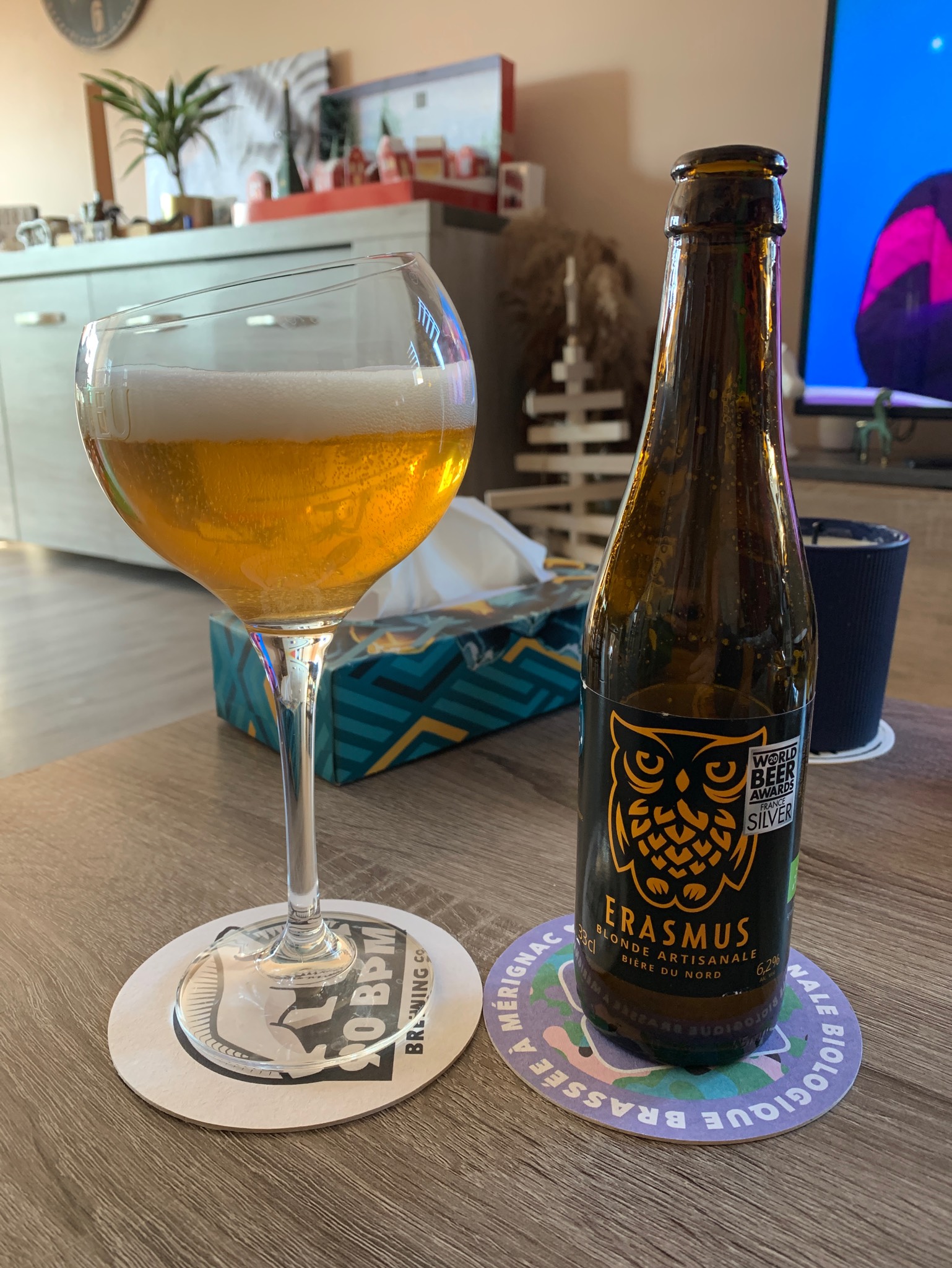 Erasmus Blonde, France